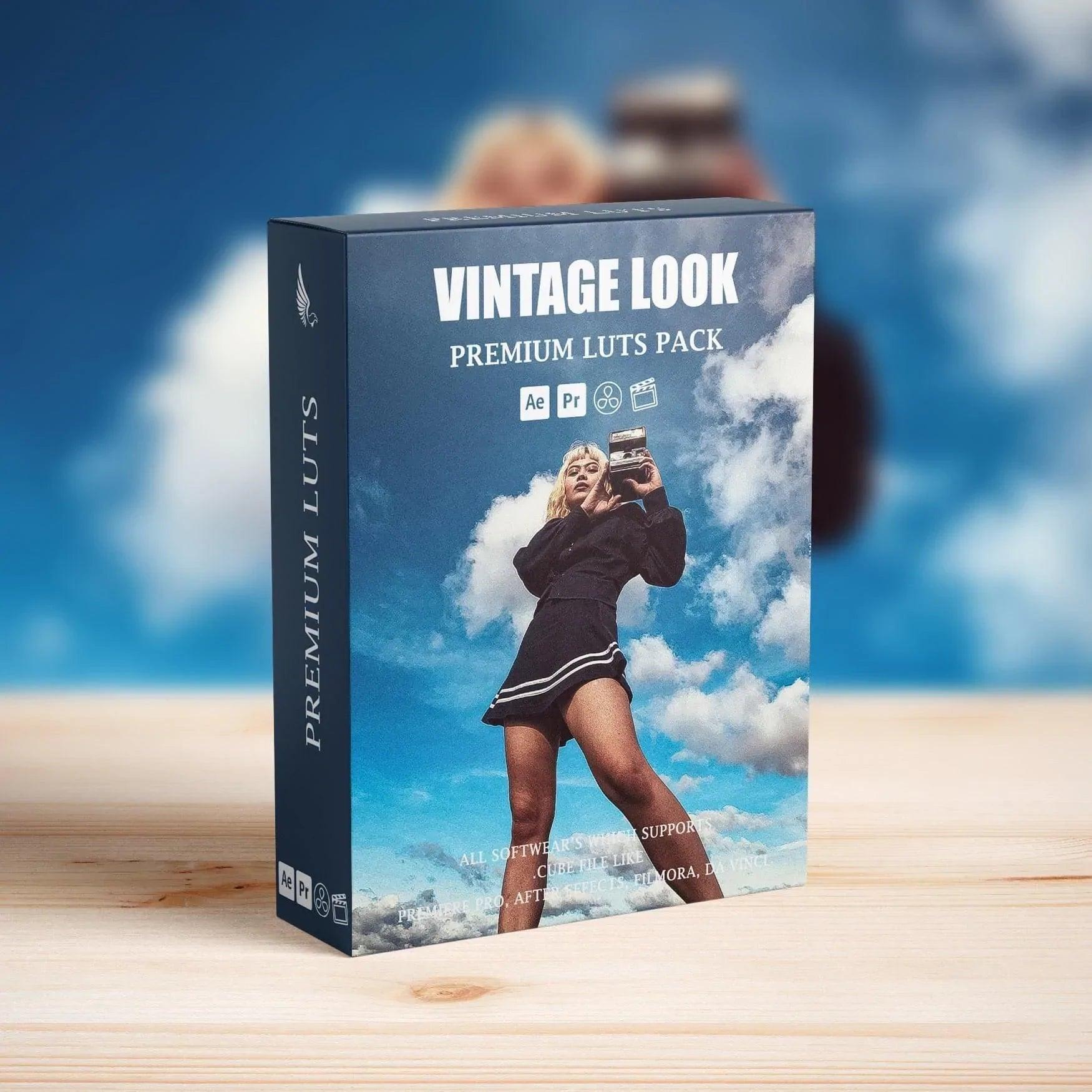 90's Vintage Retro Film Look Video LUTs - Cinematic LUTs Pack, Color Grading Video Presets, Luts For Premier Pro Final Cut Pro, Premium FILM LUTs, Premium LUTs - aaapresets.com