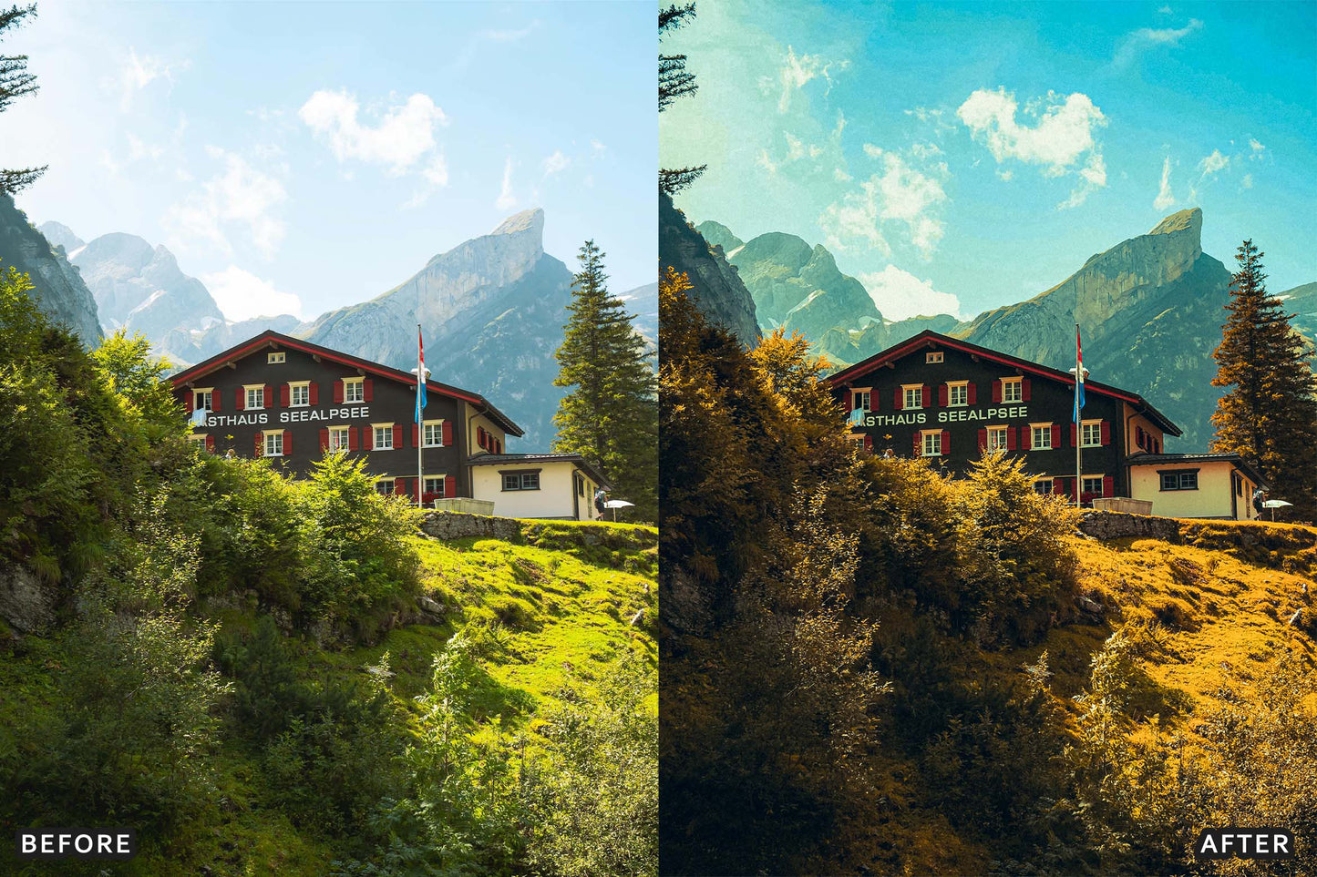 Landscape Cinematic Lightroom Presets Pack