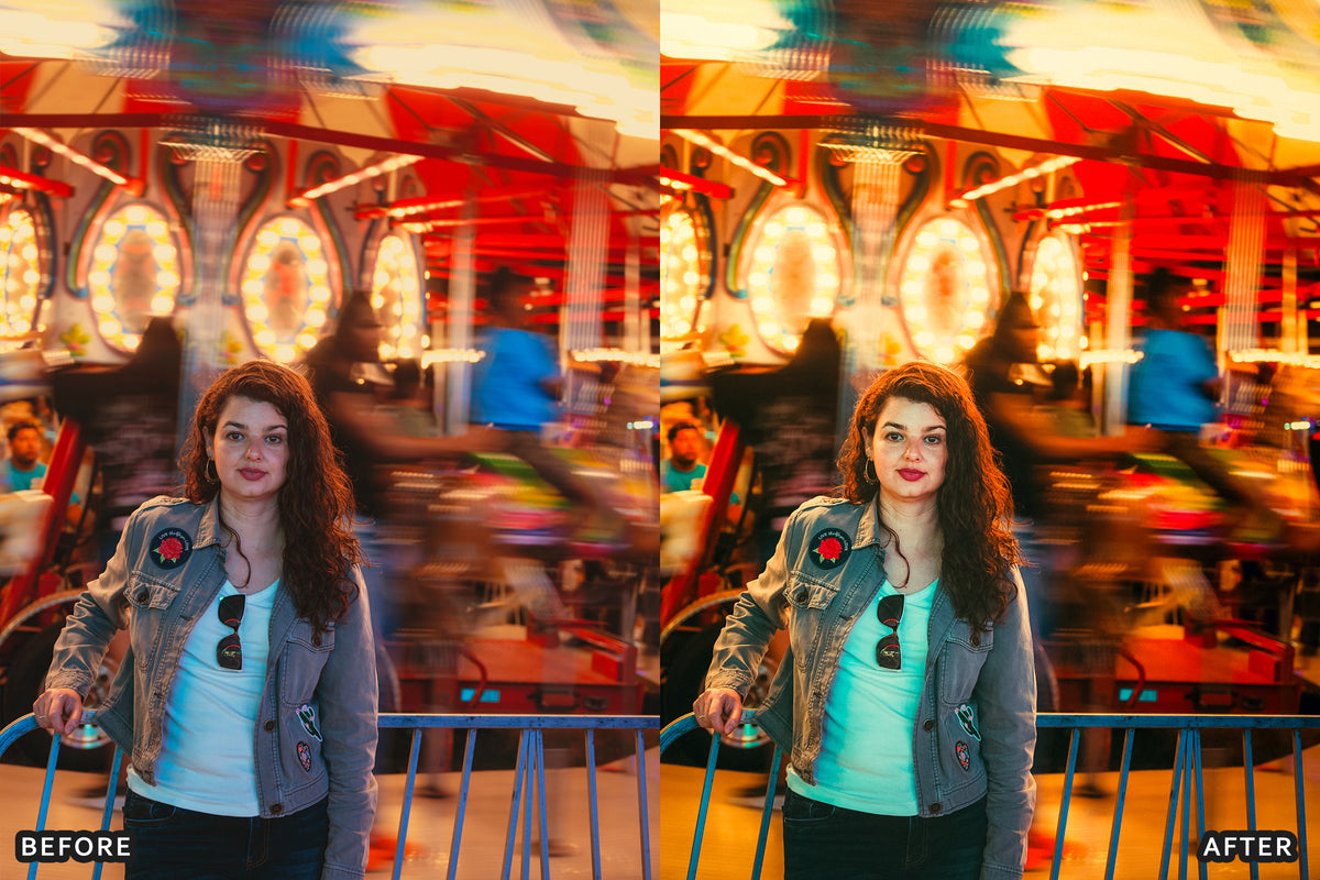 Autumn Carnival Night Lightroom Presets before and after photo example 03