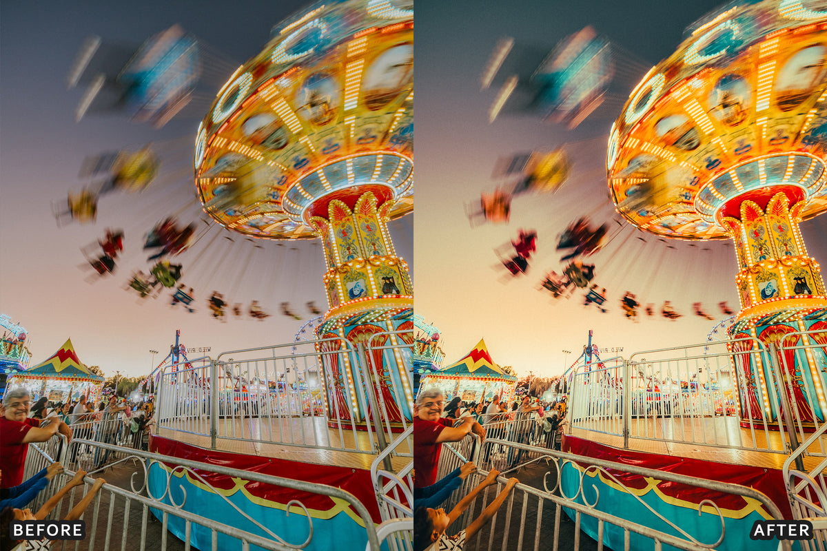 Autumn Carnival Night Lightroom Presets before and after photo example 07