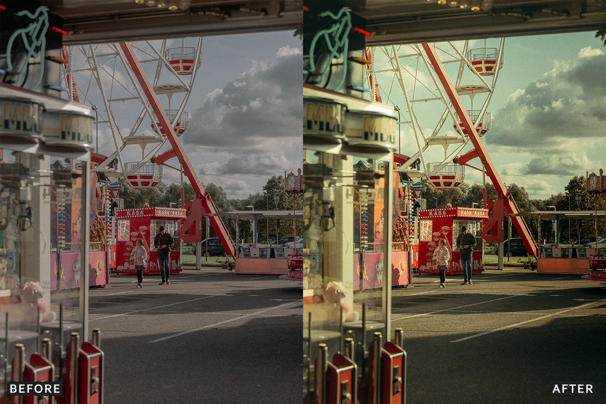 Autumn Carnival Night Lightroom Presets before and after photo example 11