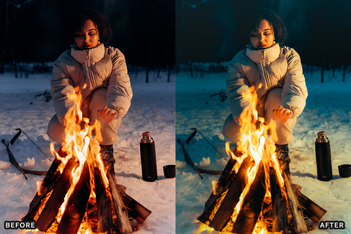 Bonfire Night Glow Lightroom Presets before and after photo example 04