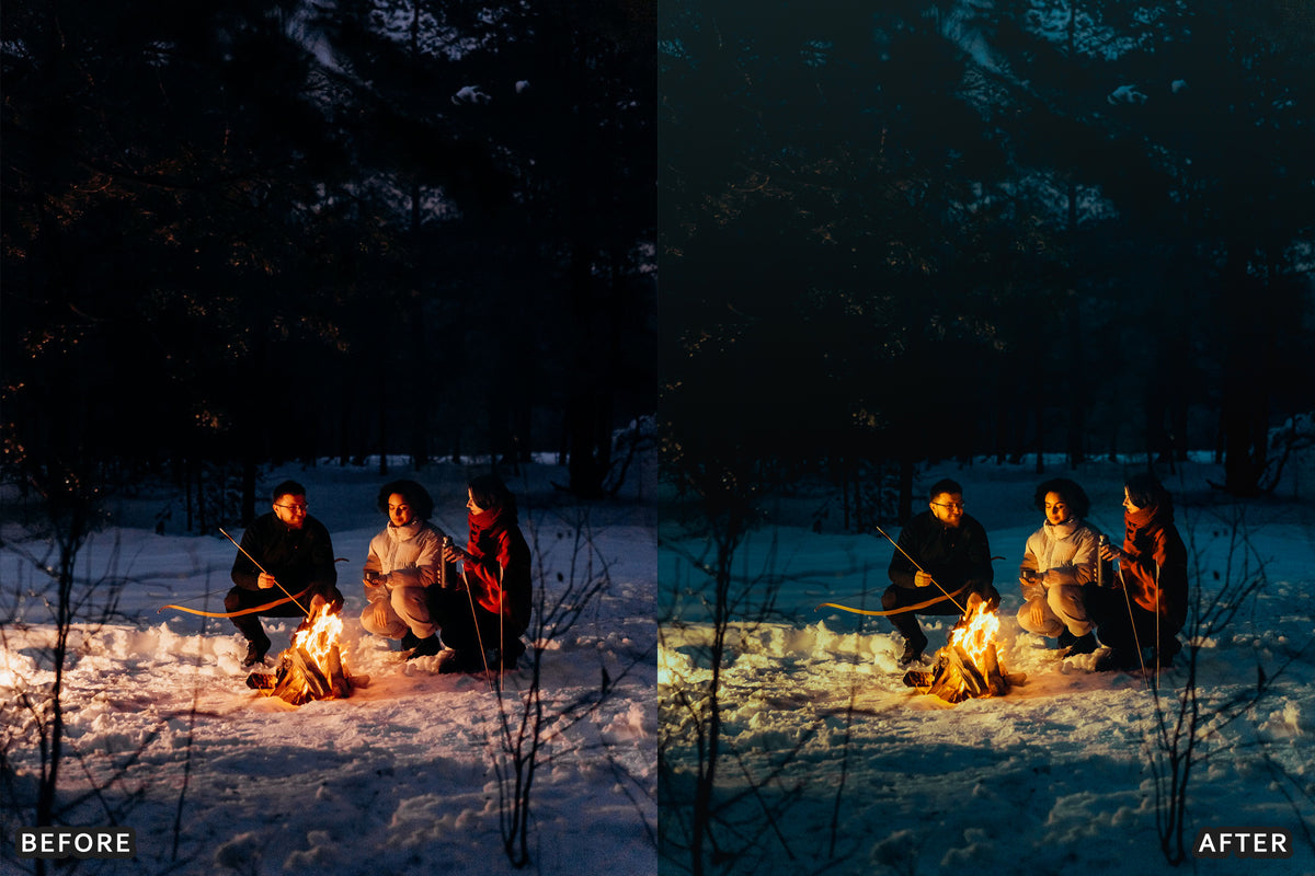 Bonfire Night Glow Lightroom Presets before and after photo example 08