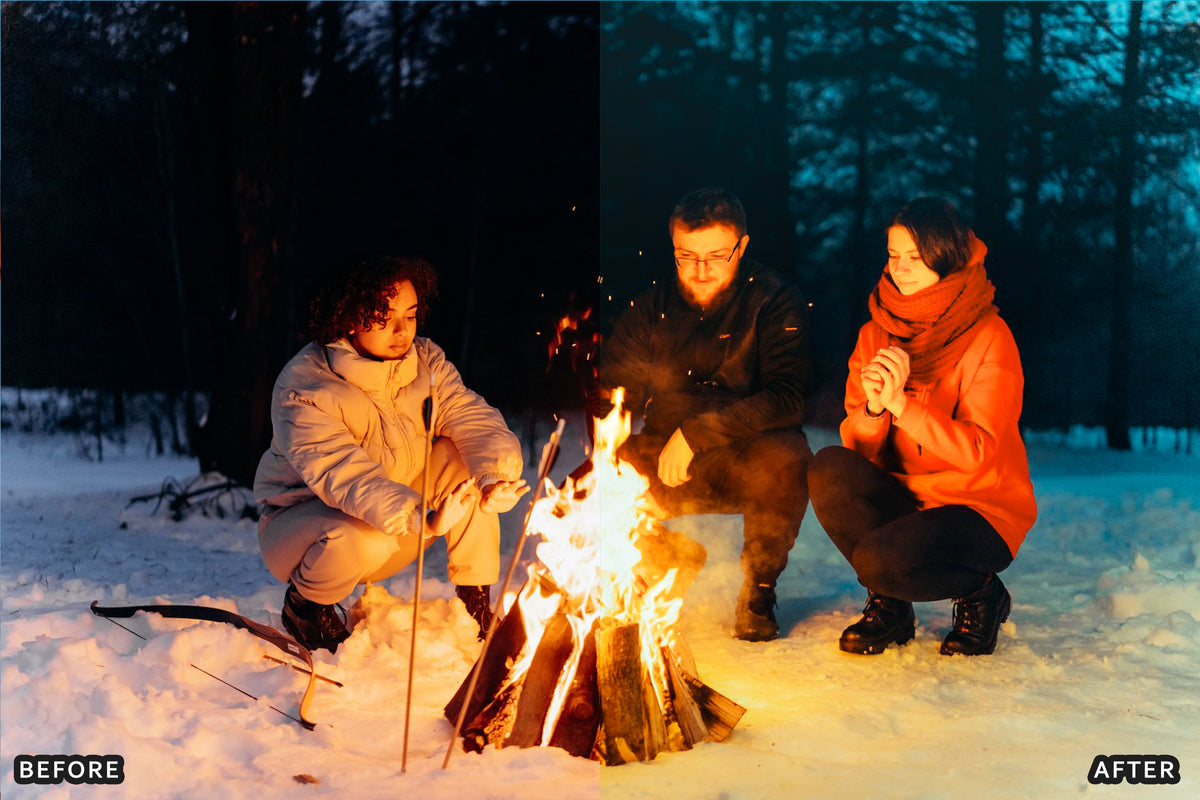 Bonfire Night Glow Lightroom Presets before and after photo example 14