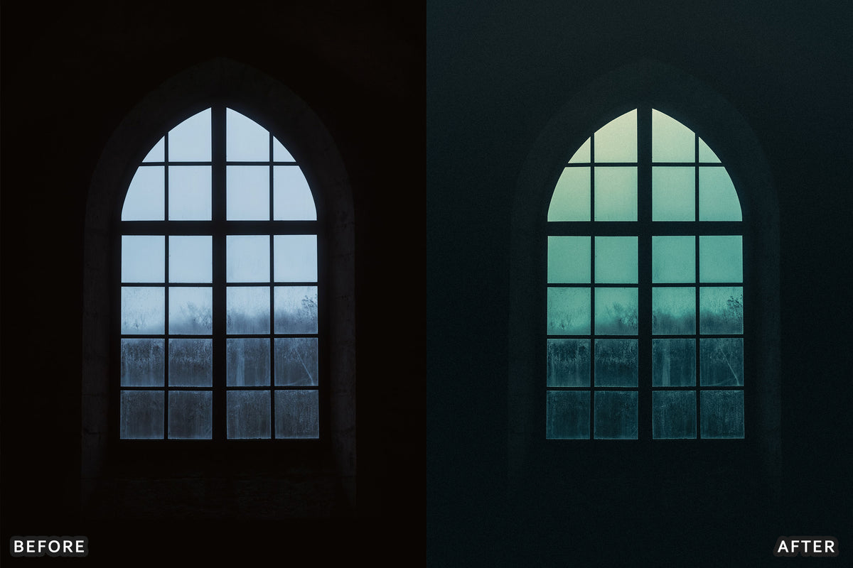 Foggy Gothic Film Lightroom Presets before and after photo example 05
