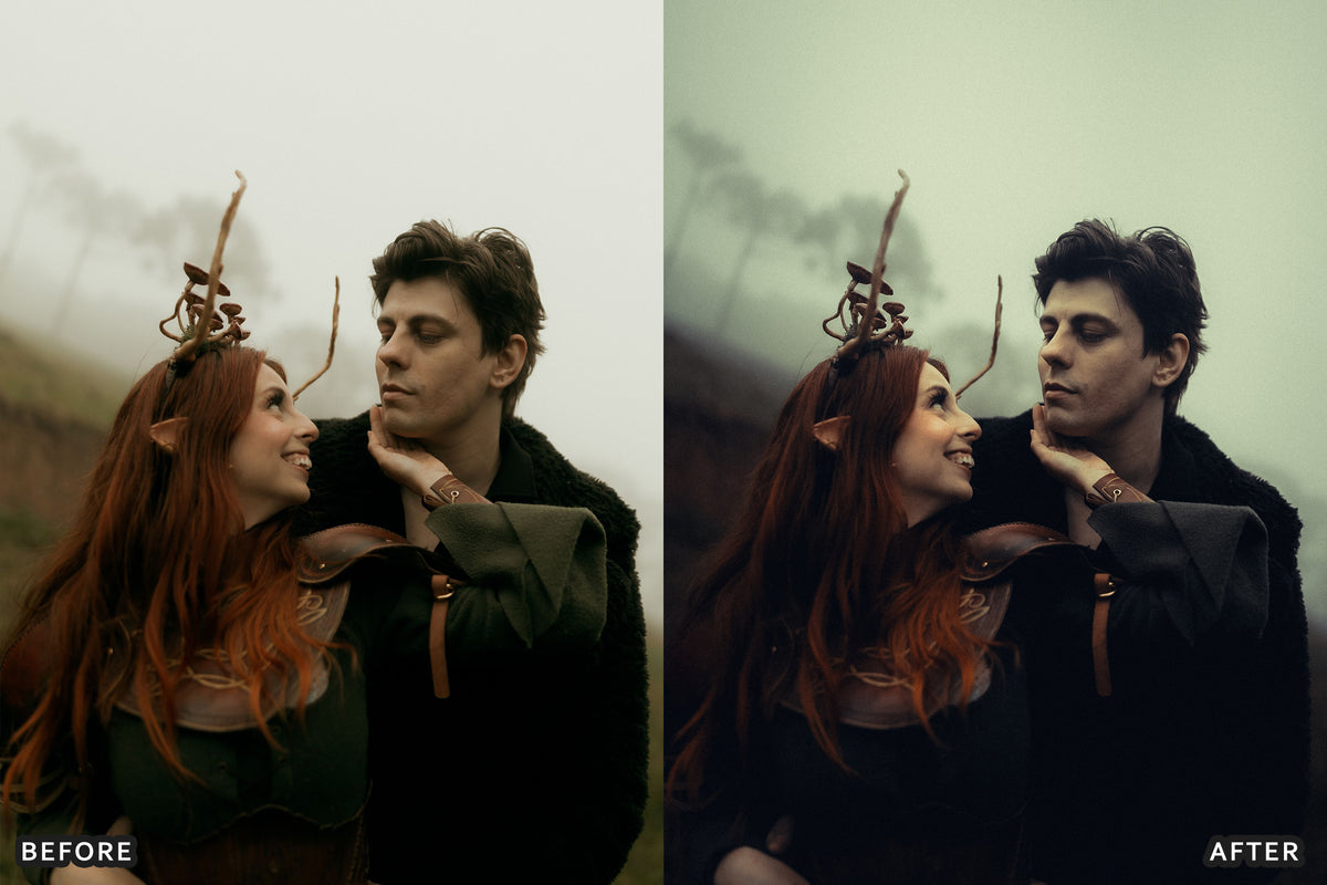 Gothic Romance Lightroom Presets before and after photo example 08
