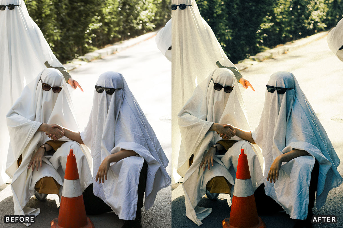 Halloween Flash Party Lightroom Presets before and after photo example 11