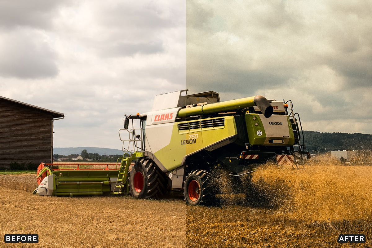 Harvest Farm Lightroom Presets before and after photo example 07