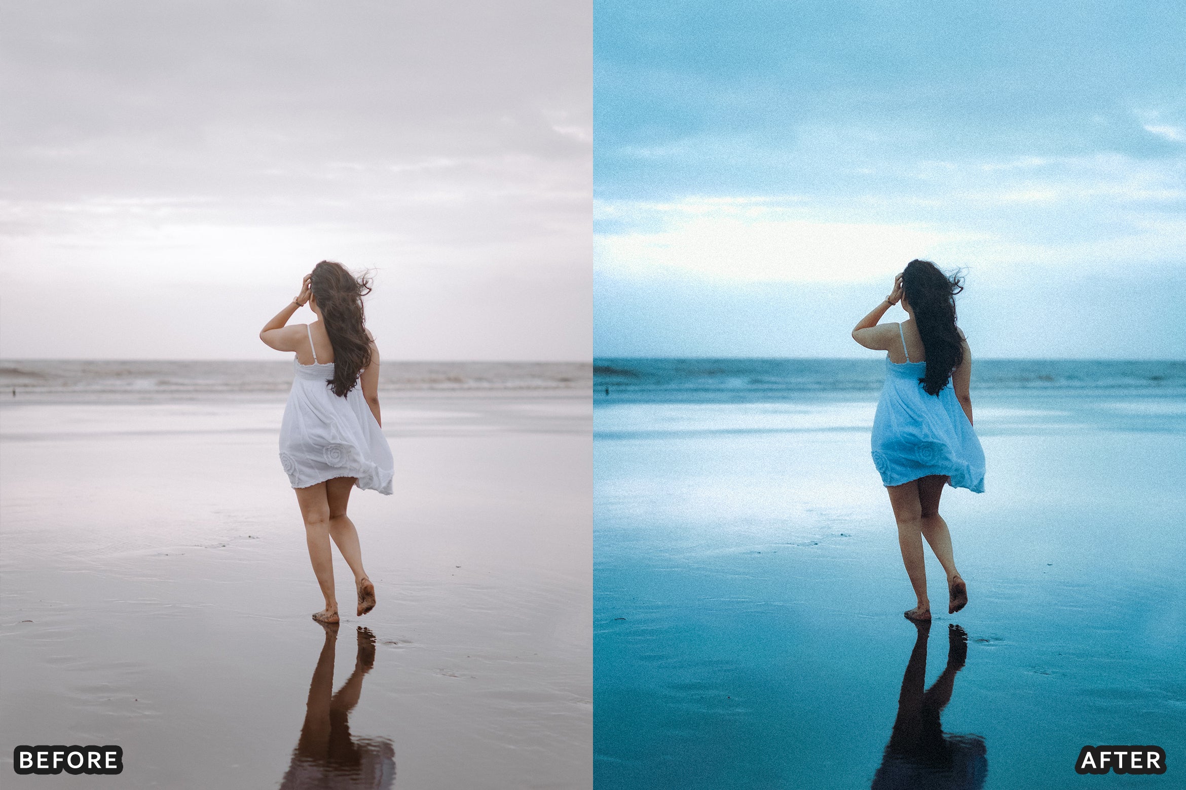 AI-Optimized Coastal Mist Portrait Lightroom Presets