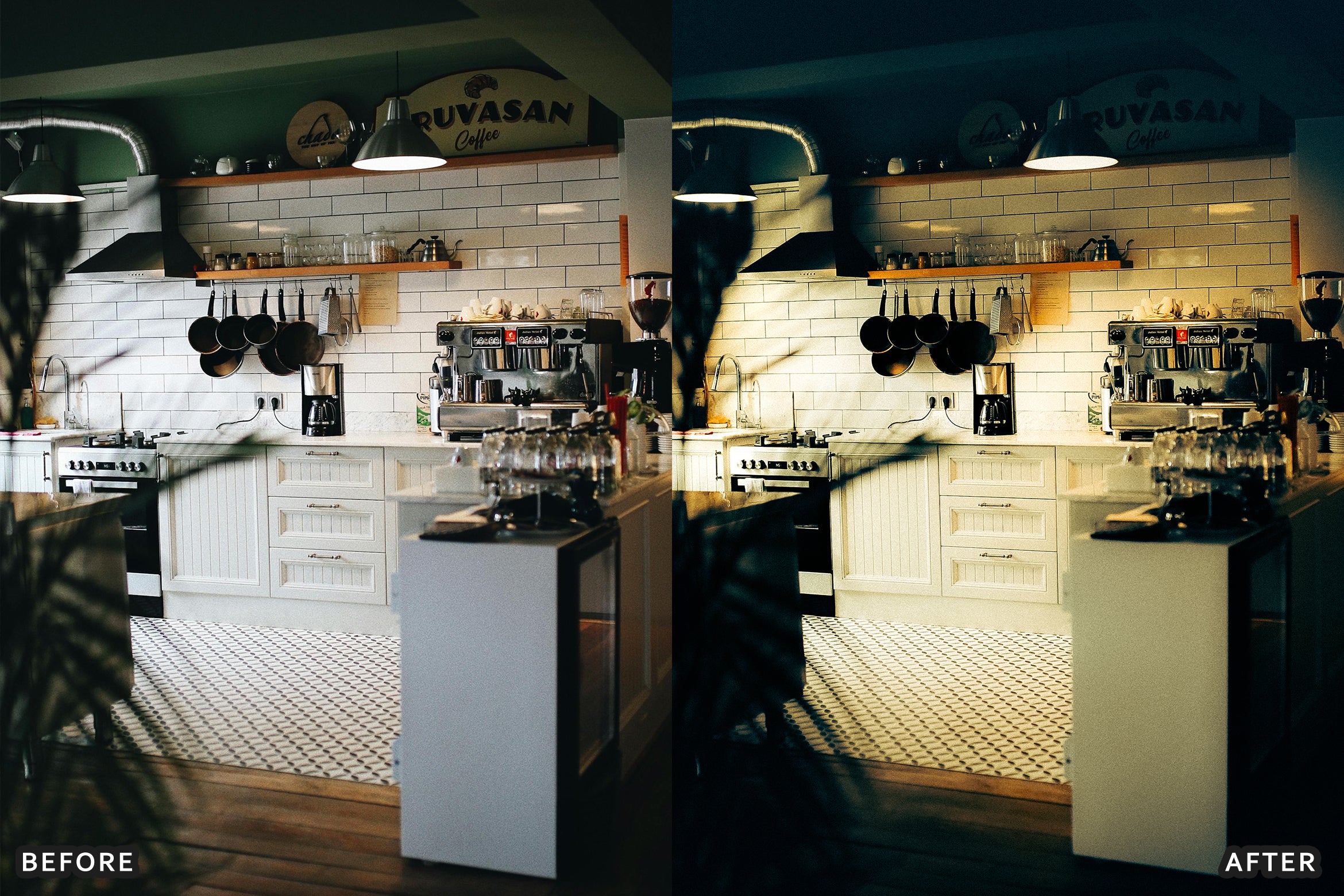 AI-Optimized Aesthetic Coffee Shop Warm Film Lightroom Presets