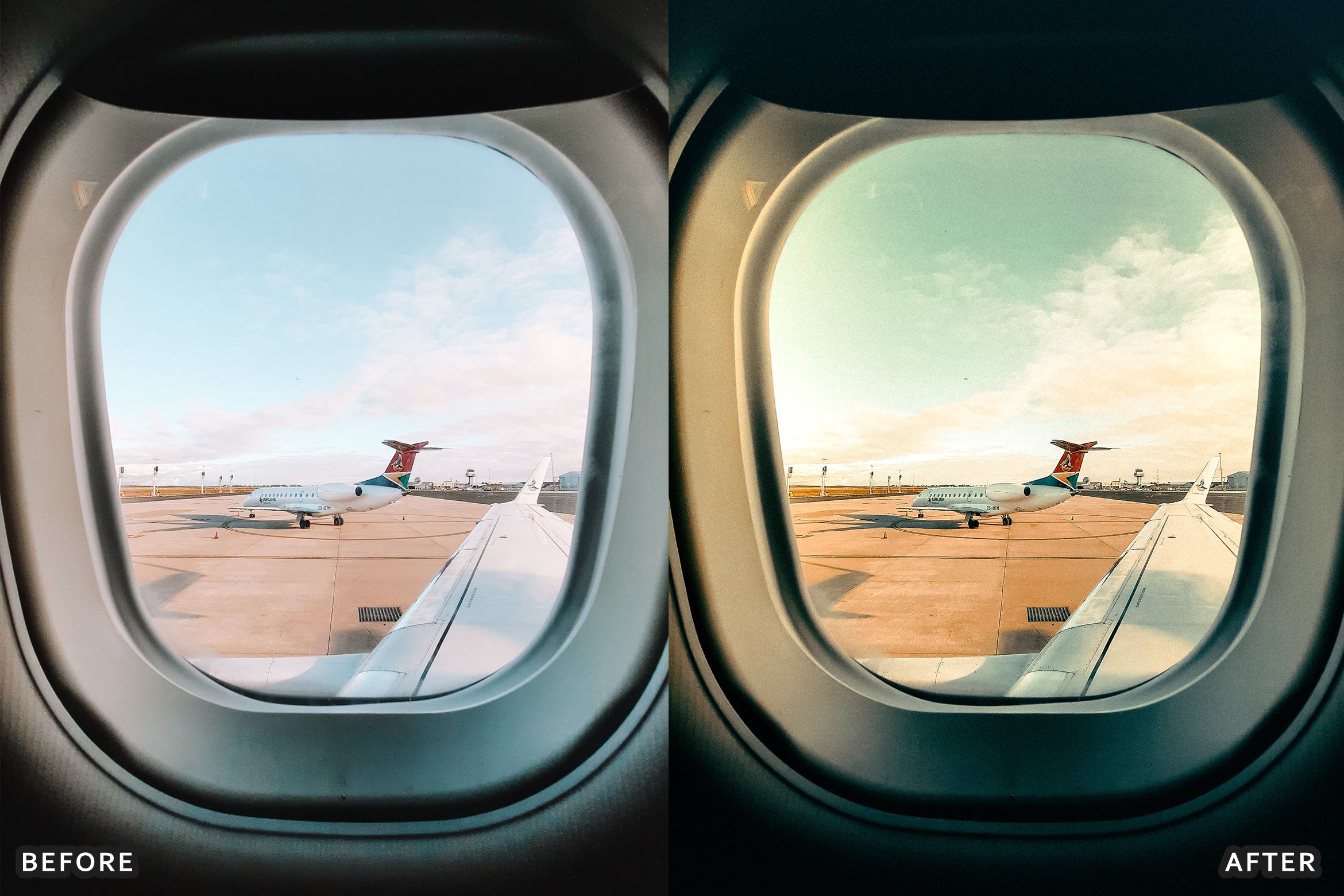 AI-Optimized Airport Terminal Film Lightroom Presets