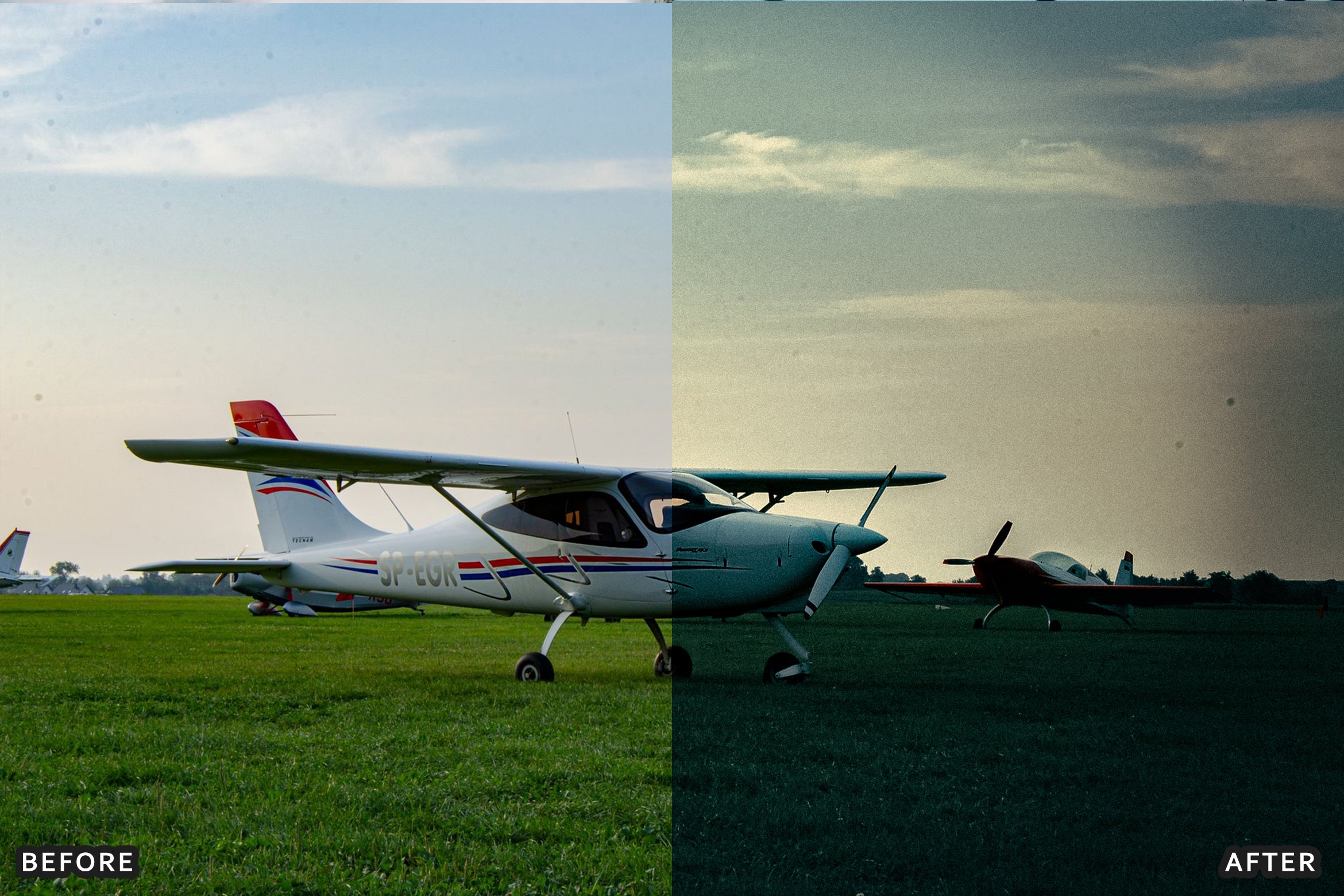 AI-Optimized Airport Terminal Film Lightroom Presets