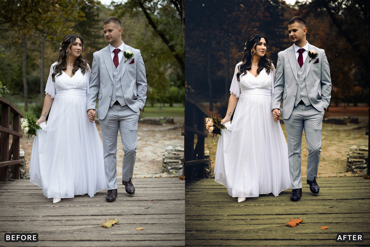 AI-Optimized Autumn Wedding Film Lightroom Presets