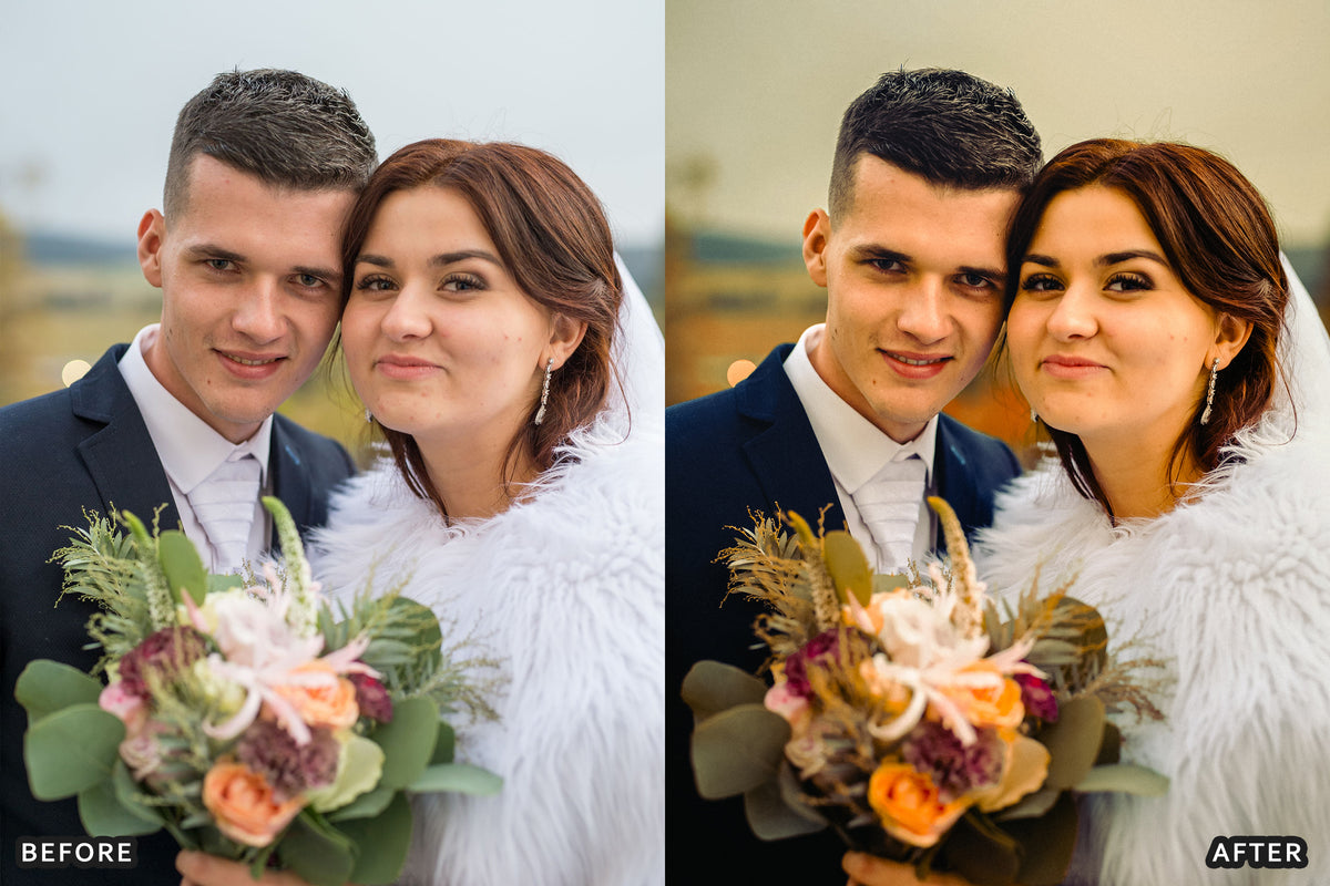 AI-Optimized Autumn Wedding Film Lightroom Presets