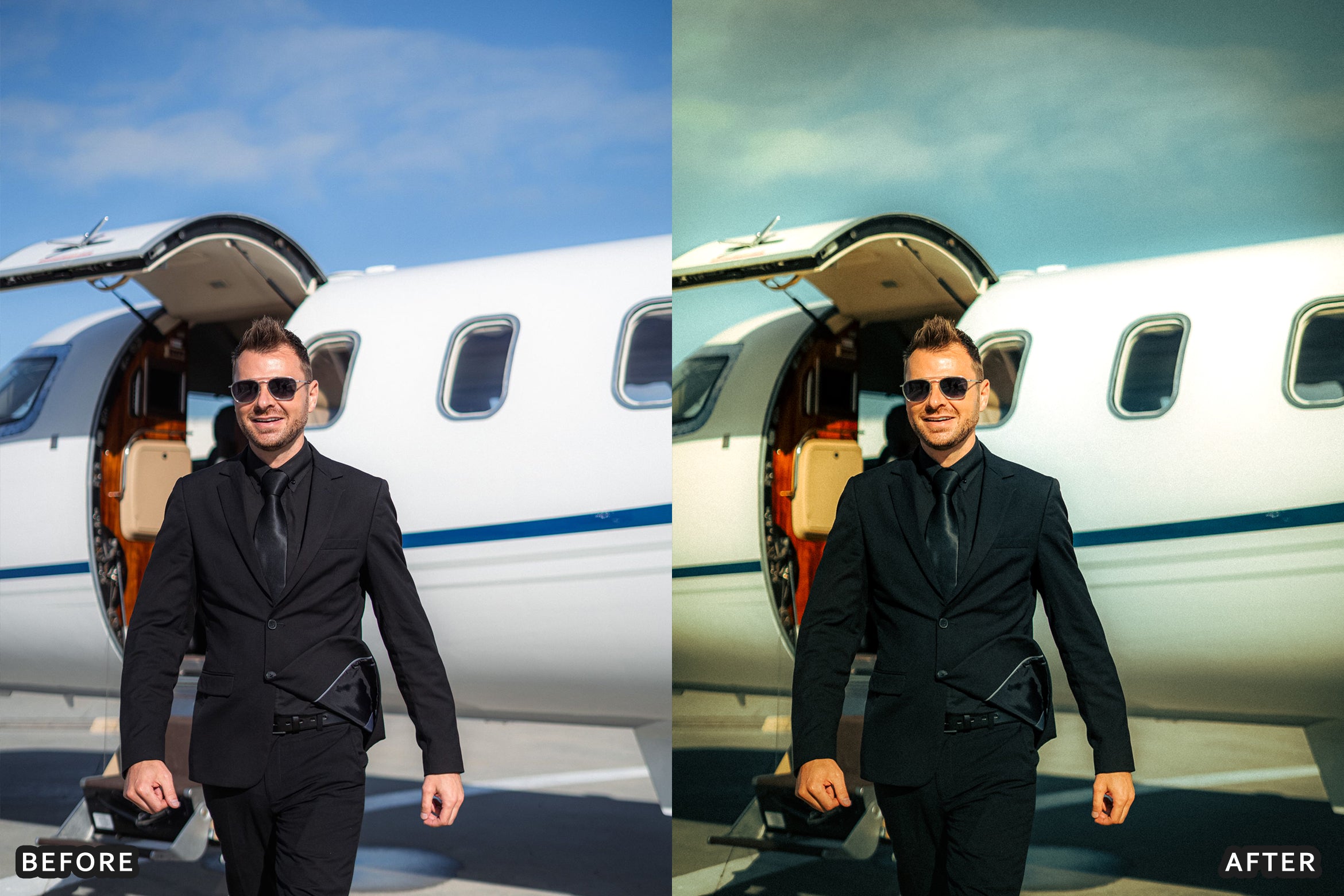 AI-Optimized Aviation Crisp Sky Lightroom Presets