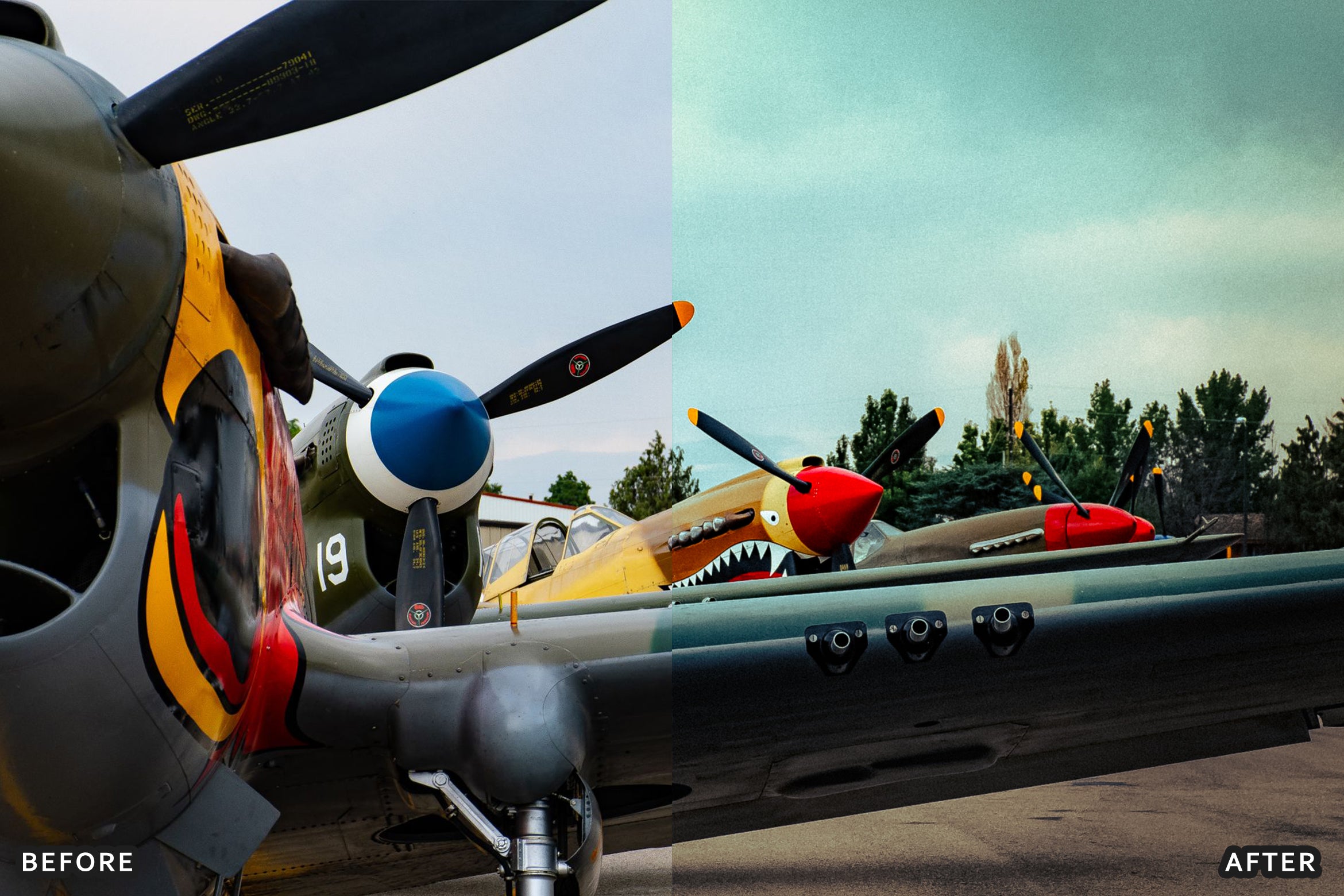 AI-Optimized Aviation Crisp Sky Lightroom Presets