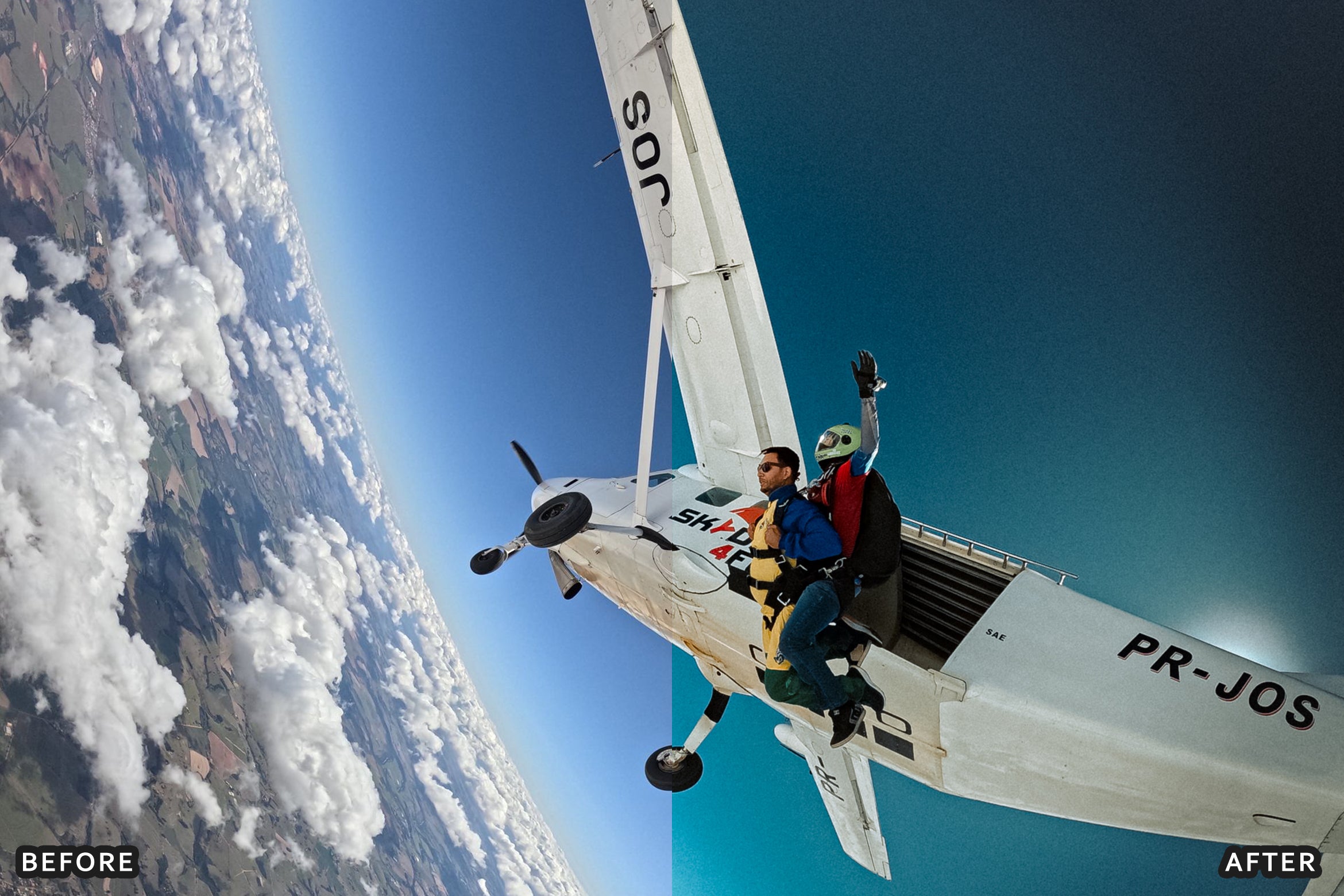 AI-Optimized Aviation Crisp Sky Lightroom Presets