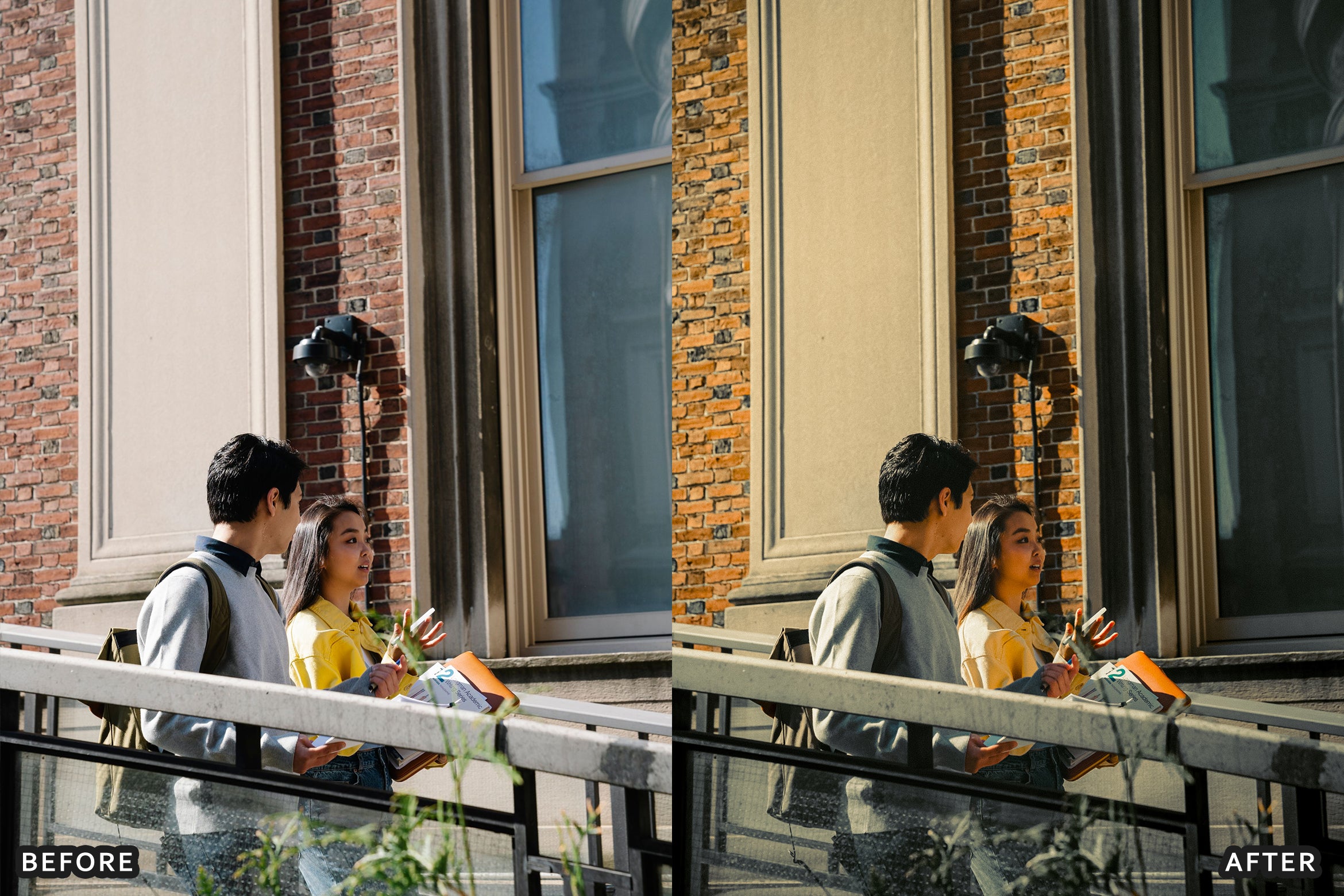 AI-Optimized Back-to-School Campus Life Lightroom Presets