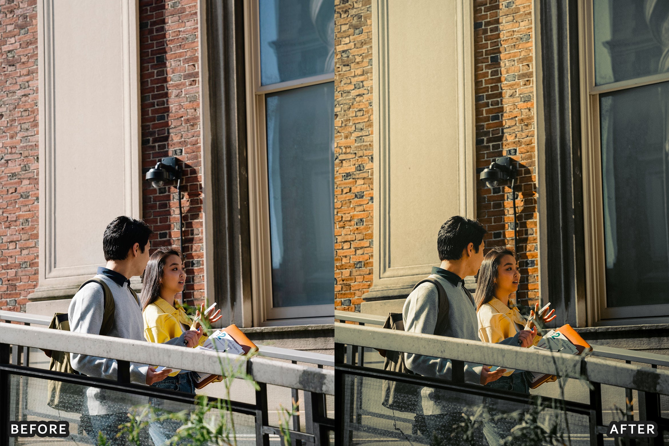 AI-Optimized Back-to-School Campus Life Lightroom Presets