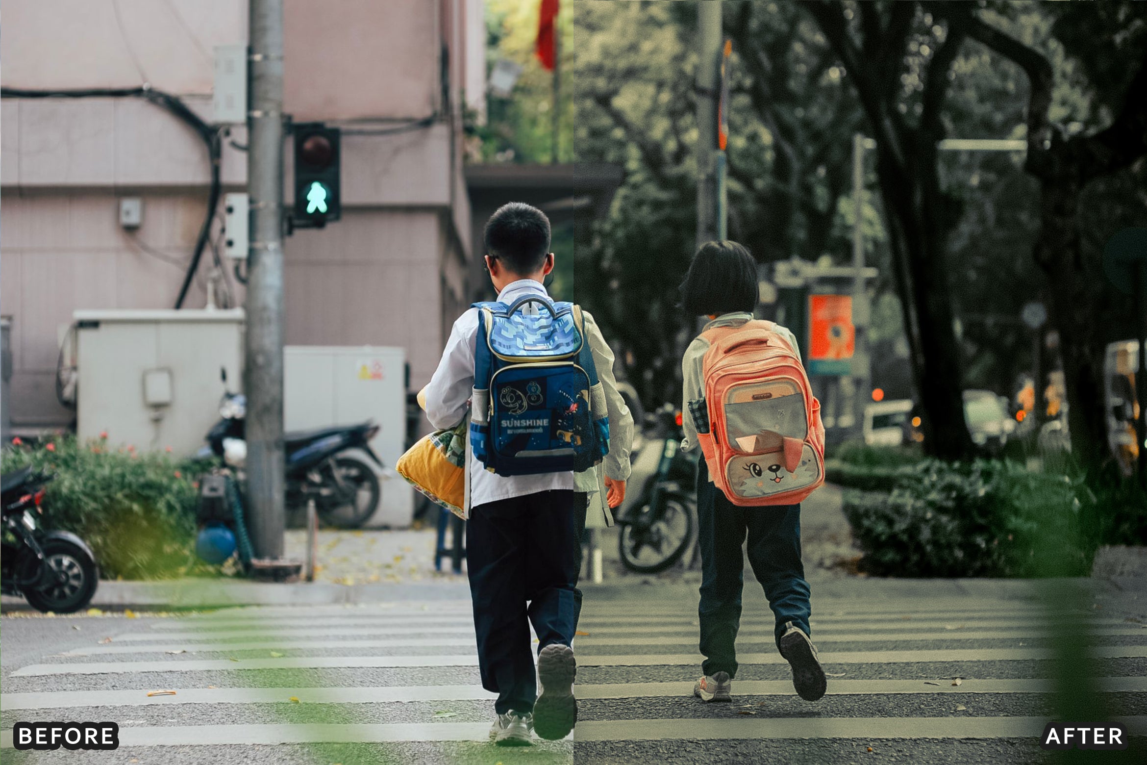 AI-Optimized Back-to-School Campus Life Lightroom Presets