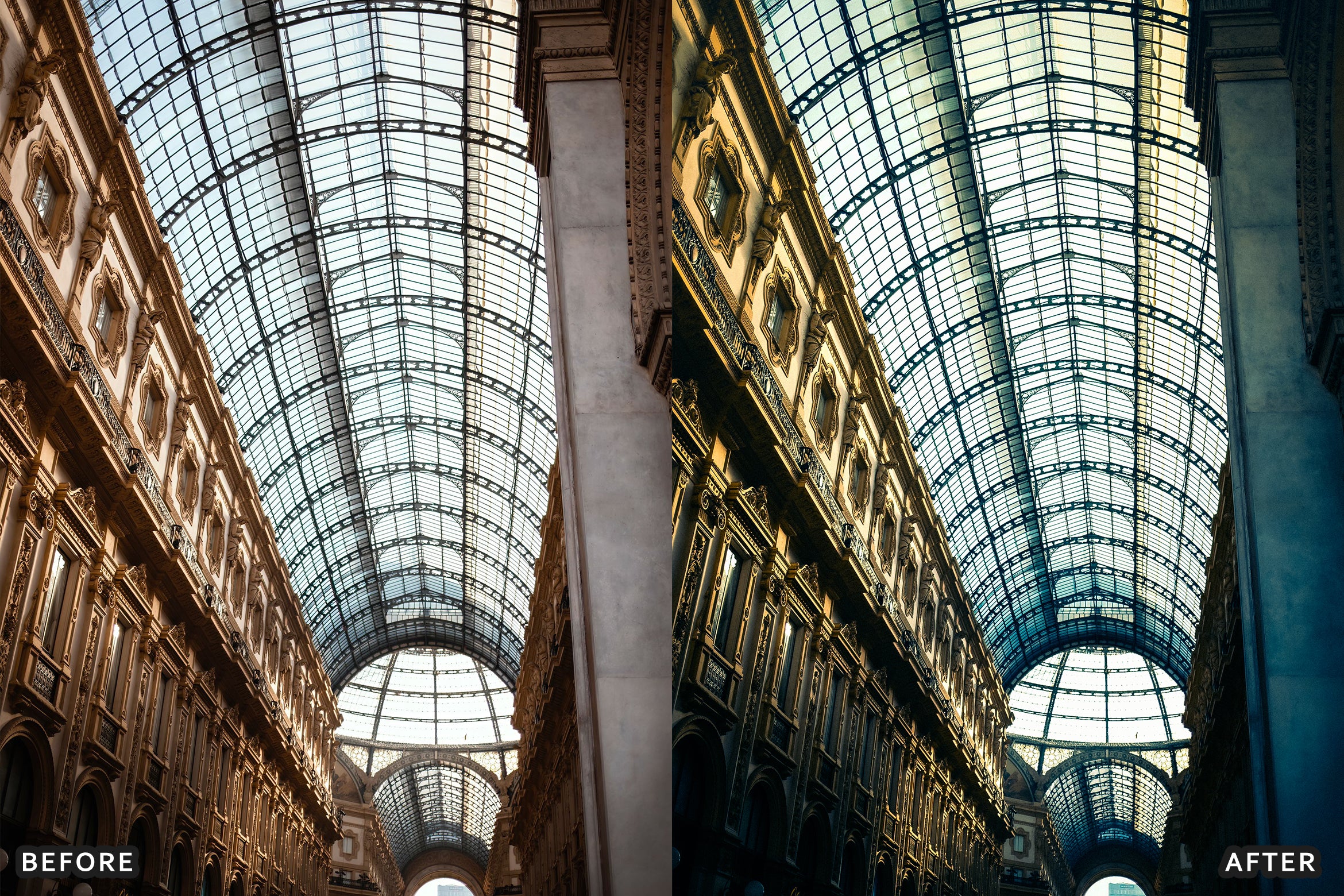AI-Optimized Brutalist Concrete Lightroom Presets