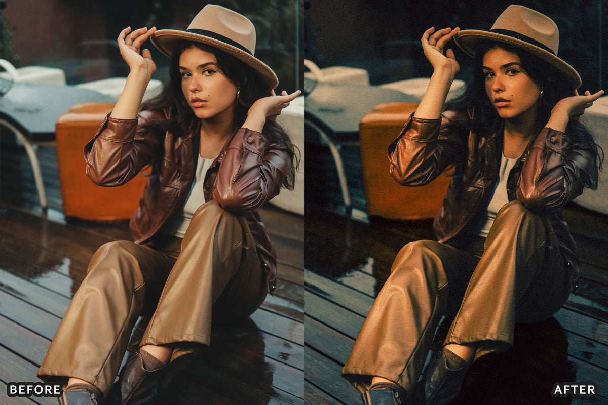 AI-Optimized Burgundy Editorial Lightroom Presets