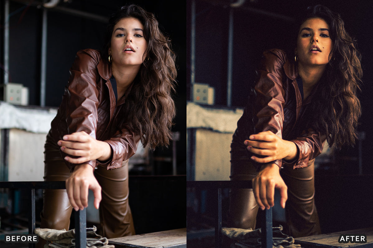 AI-Optimized Burgundy Editorial Lightroom Presets