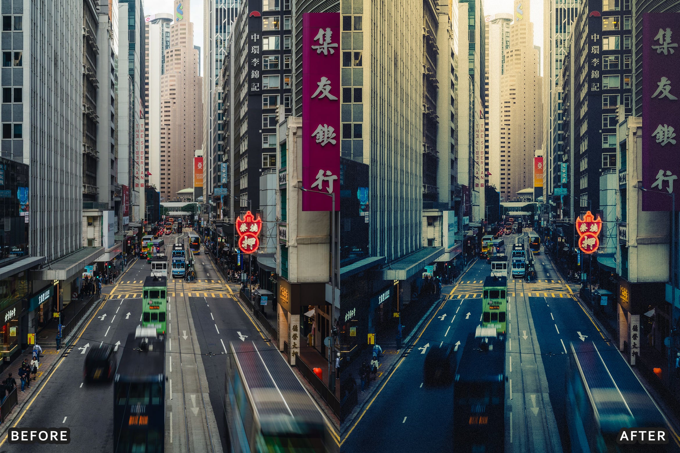 AI-Optimized Cinematic City Glow Lightroom Presets