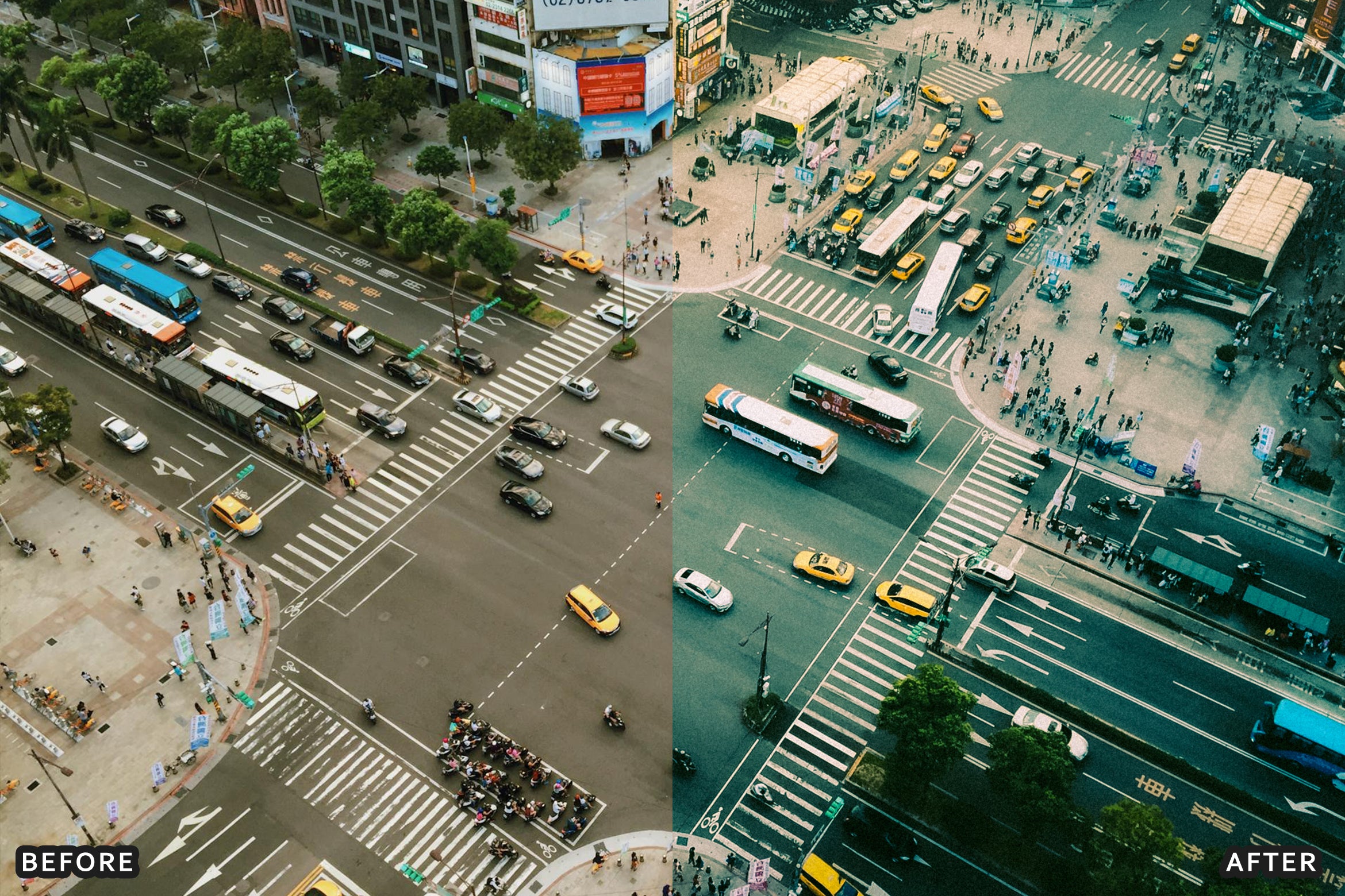AI-Optimized Cinematic City Glow Lightroom Presets