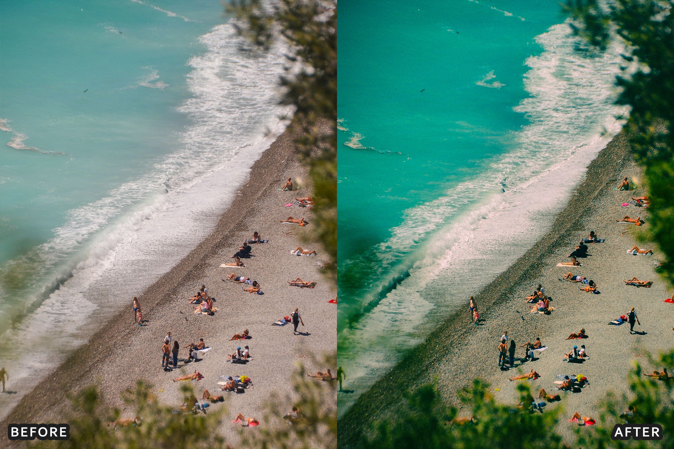 AI-Optimized European Beach Film Lightroom Presets