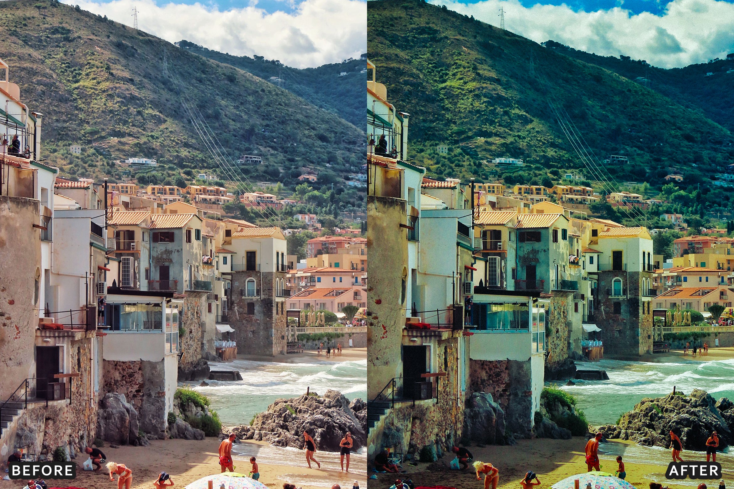 AI-Optimized European Beach Film Lightroom Presets