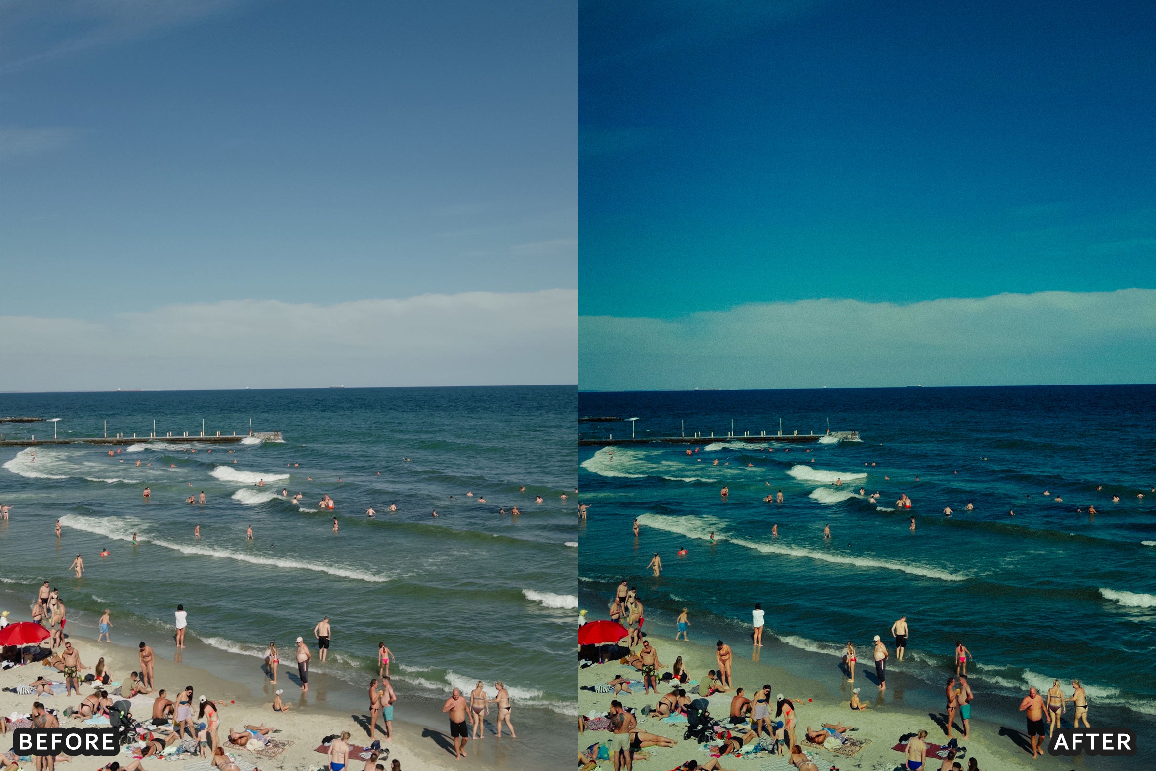 AI-Optimized European Beach Film Lightroom Presets