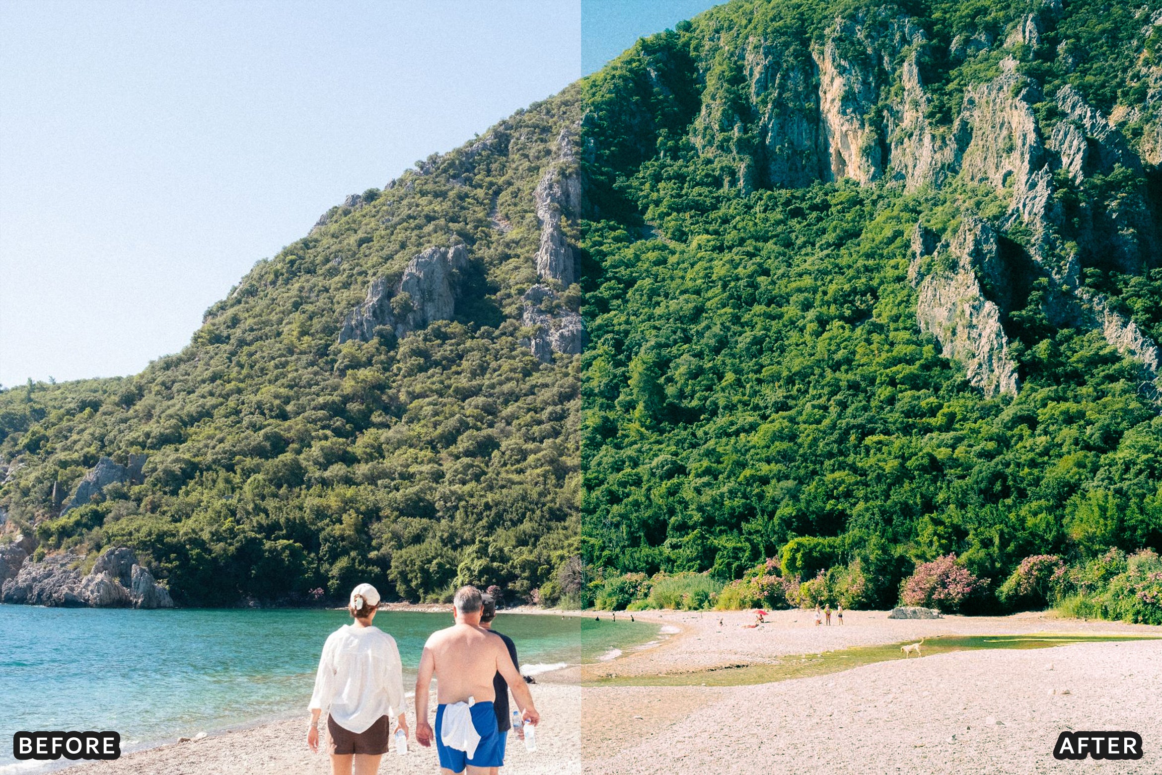 AI-Optimized European Beach Film Lightroom Presets