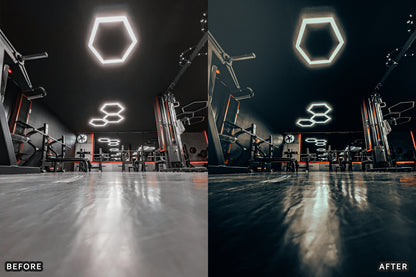 AI-Optimized Gym Cinematic Lightroom Presets