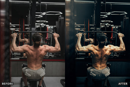 AI-Optimized Gym Cinematic Lightroom Presets