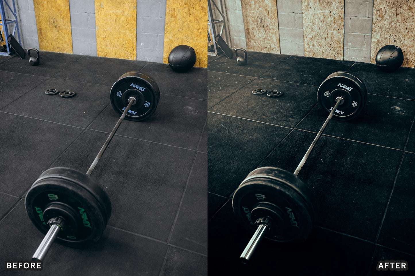 AI-Optimized Gym Cinematic Lightroom Presets