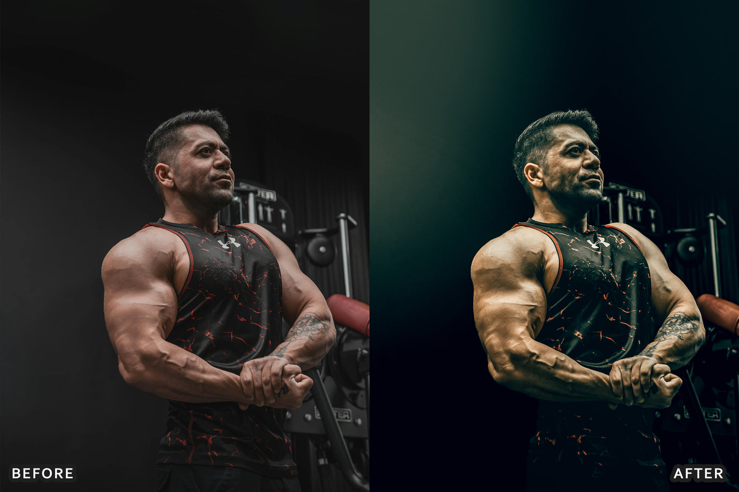 AI-Optimized Gym Cinematic Lightroom Presets