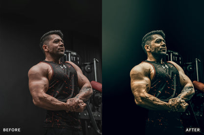 AI-Optimized Gym Cinematic Lightroom Presets