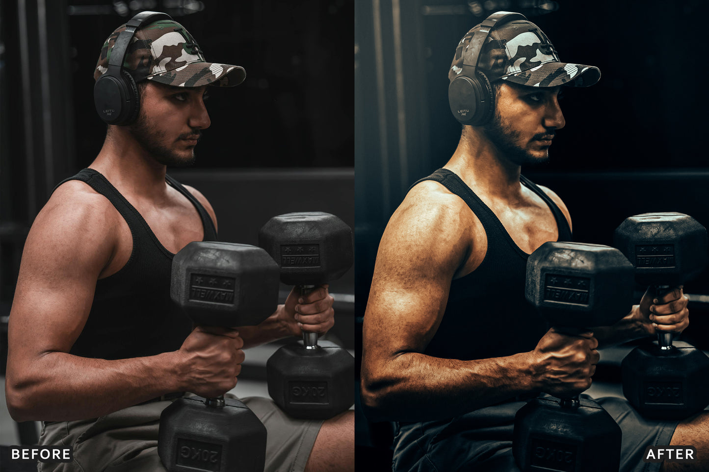 AI-Optimized Gym Cinematic Lightroom Presets