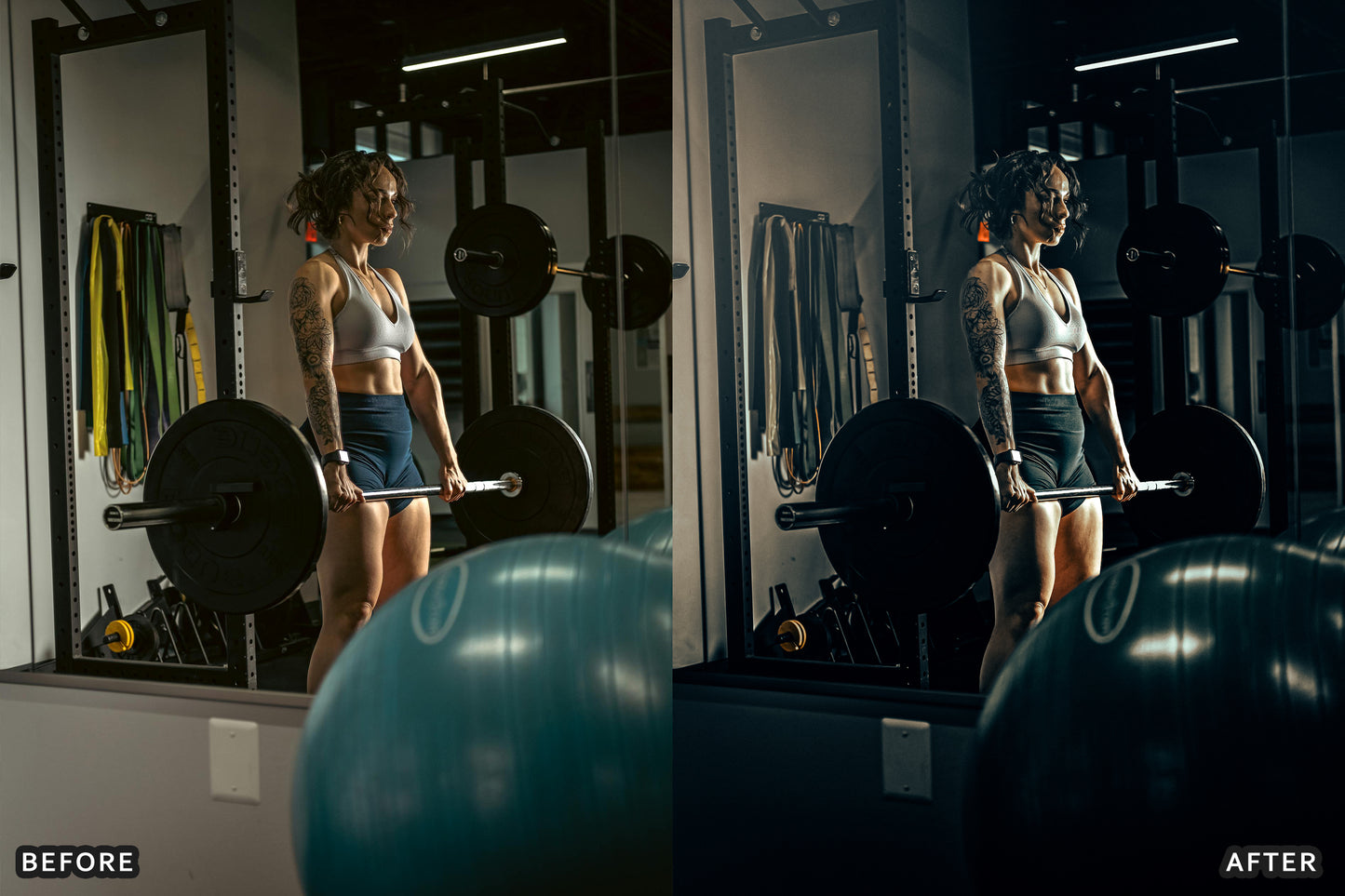 AI-Optimized Gym Cinematic Lightroom Presets