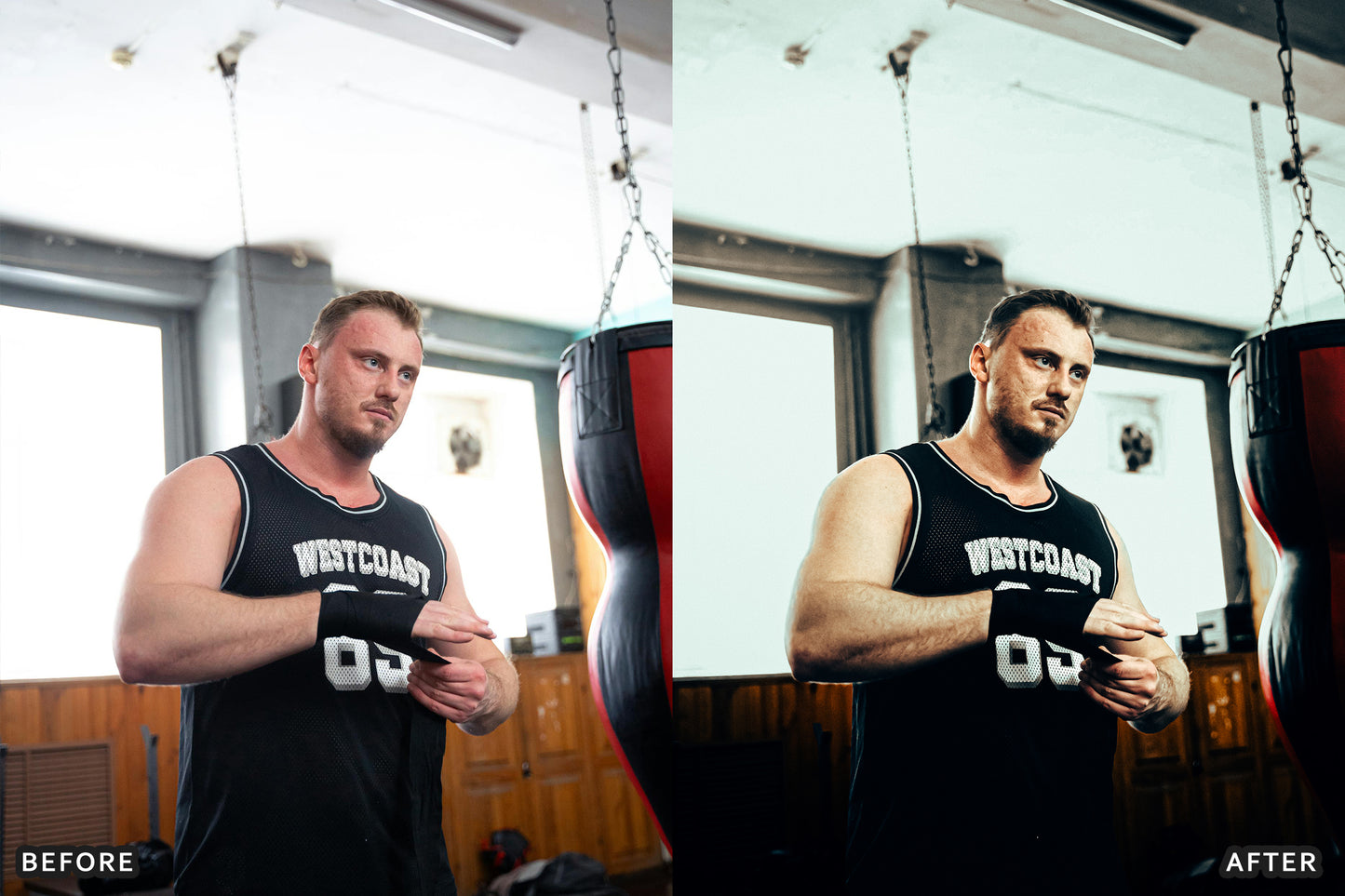 AI-Optimized Gym Cinematic Lightroom Presets