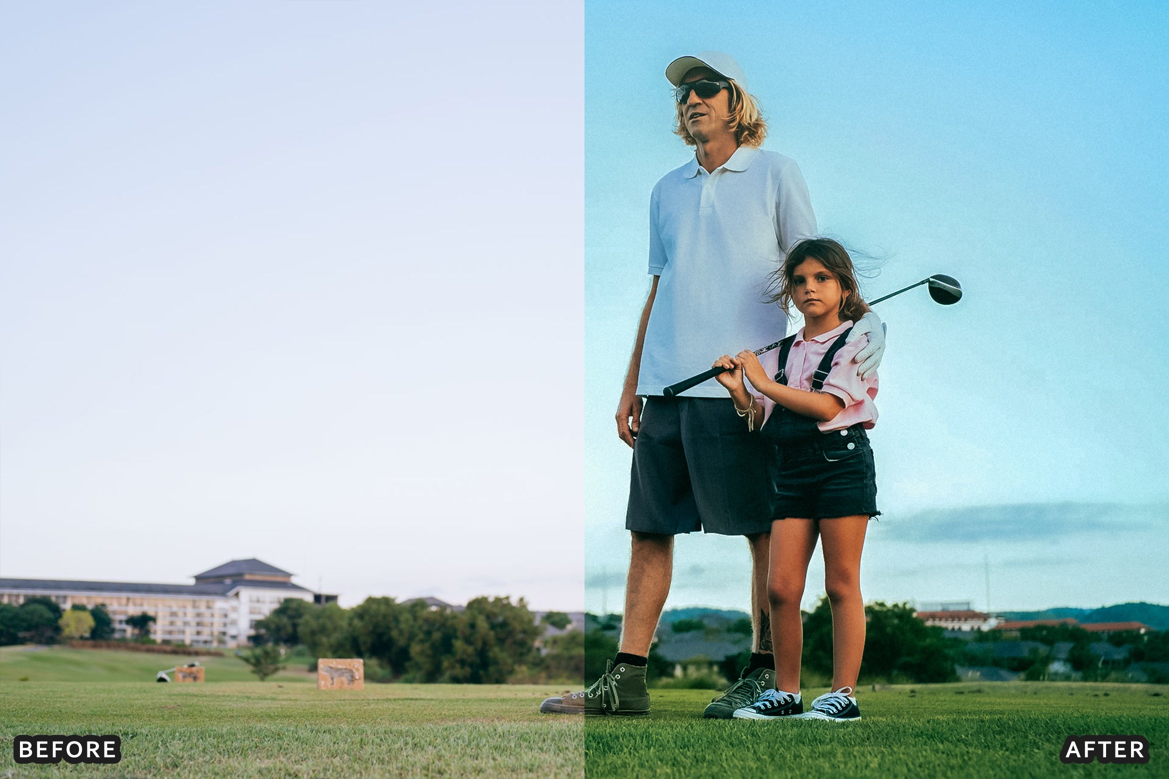 AI-Optimized Golden Fairway Golf Lightroom Presets