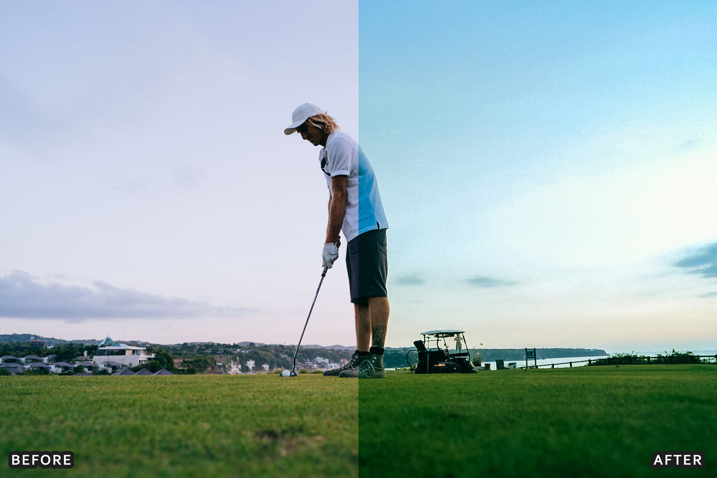 AI-Optimized Golden Fairway Golf Lightroom Presets