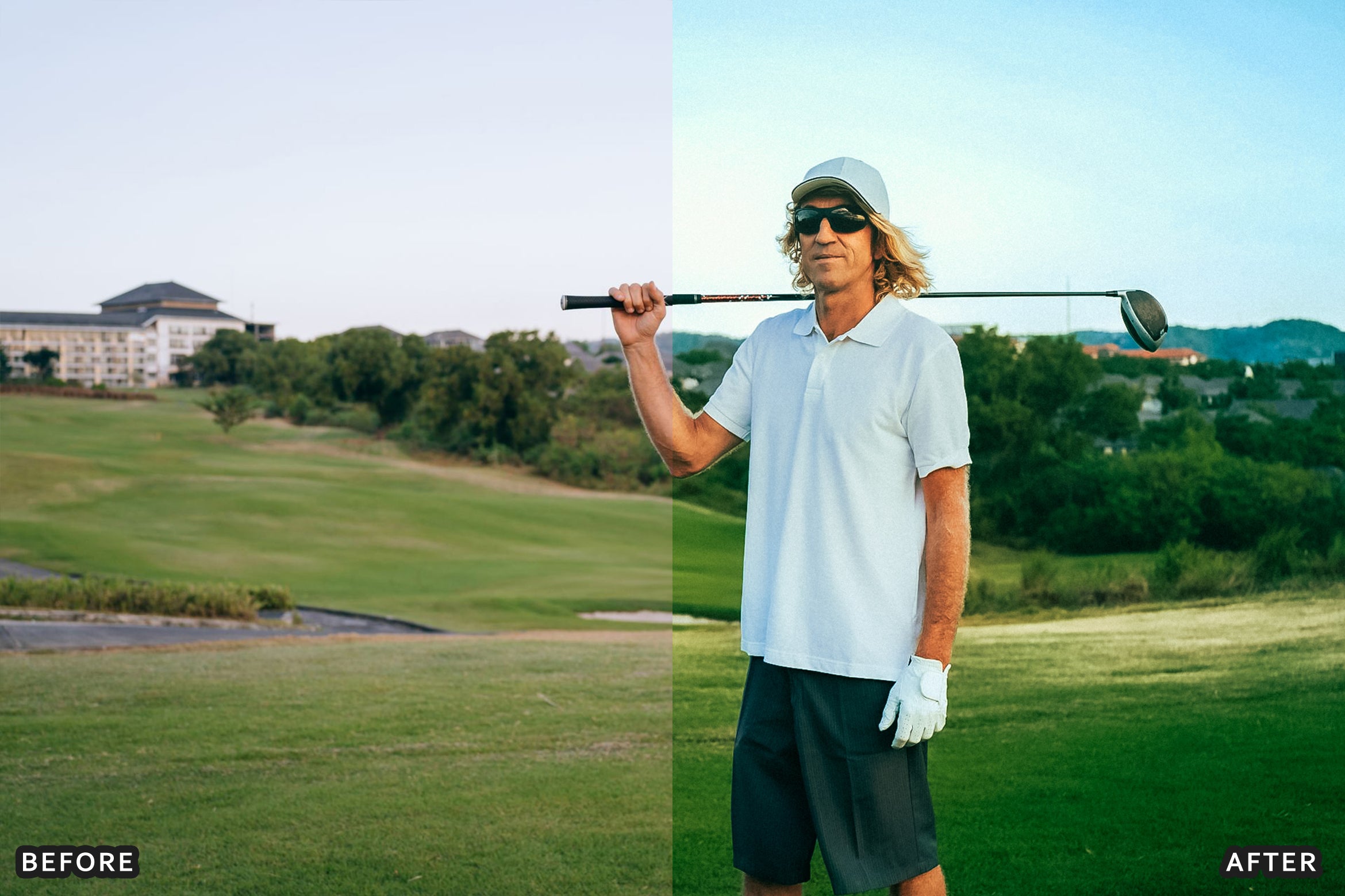 AI-Optimized Golden Fairway Golf Lightroom Presets