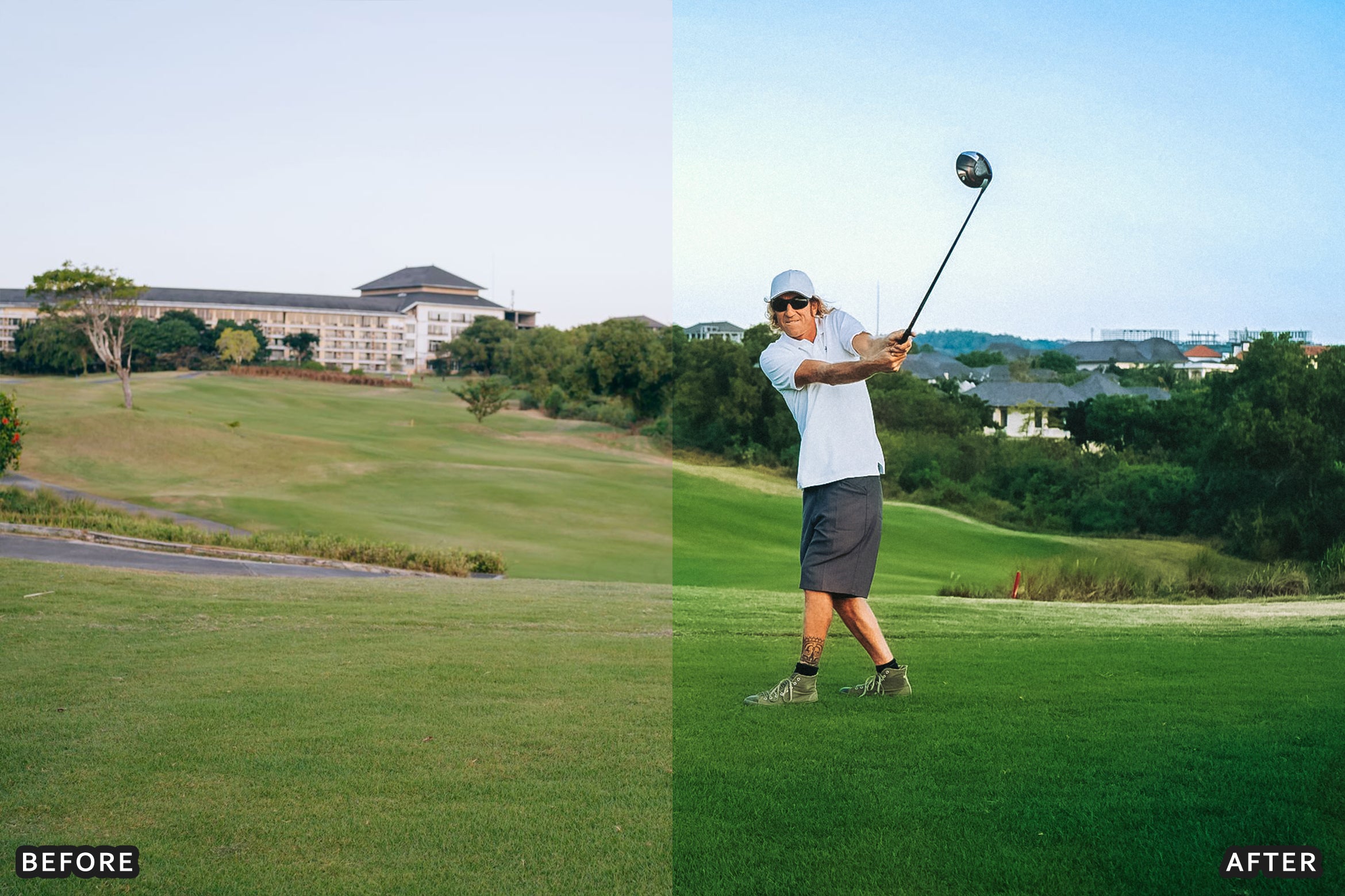 AI-Optimized Golden Fairway Golf Lightroom Presets