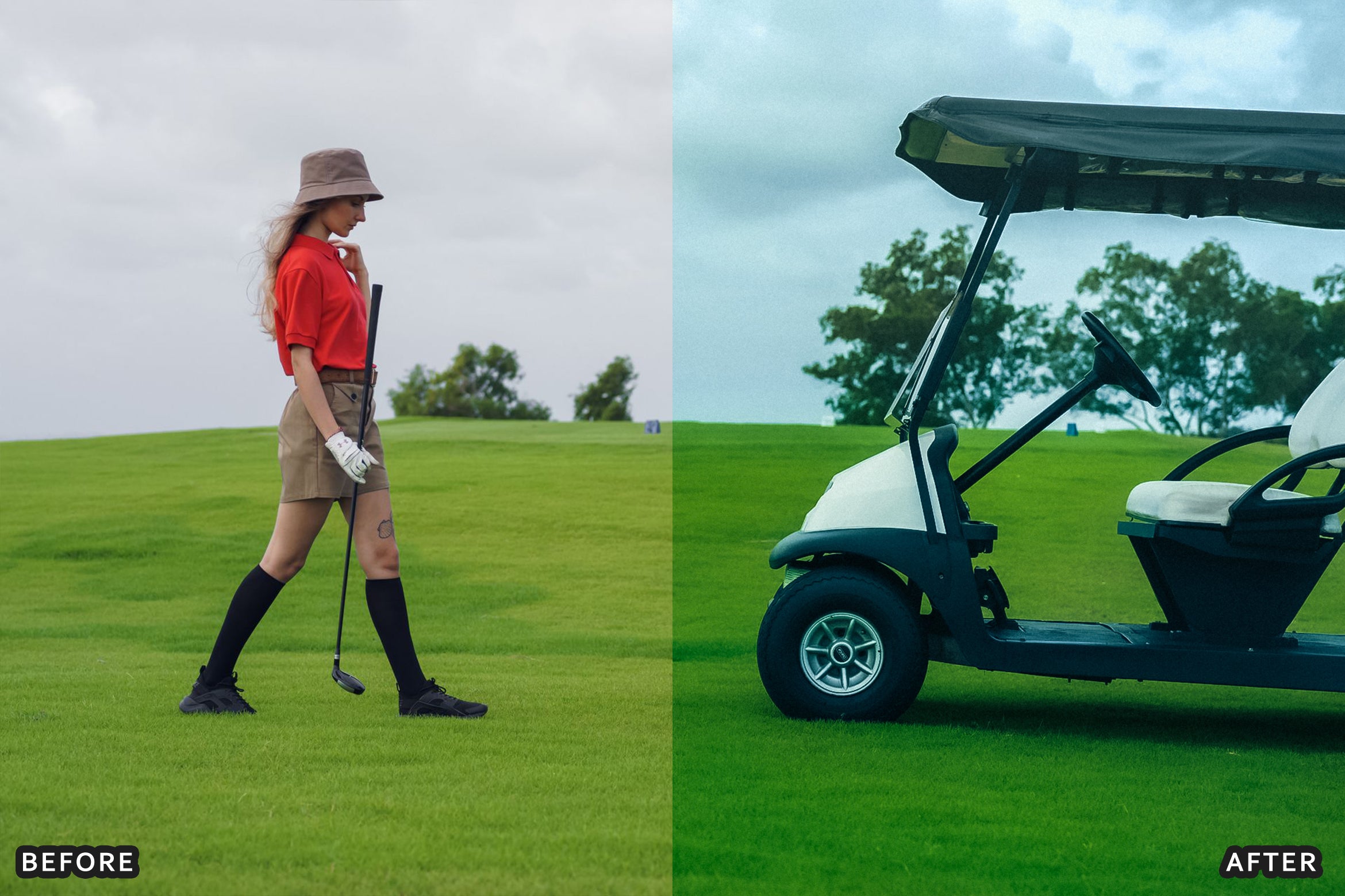 AI-Optimized Golden Fairway Golf Lightroom Presets