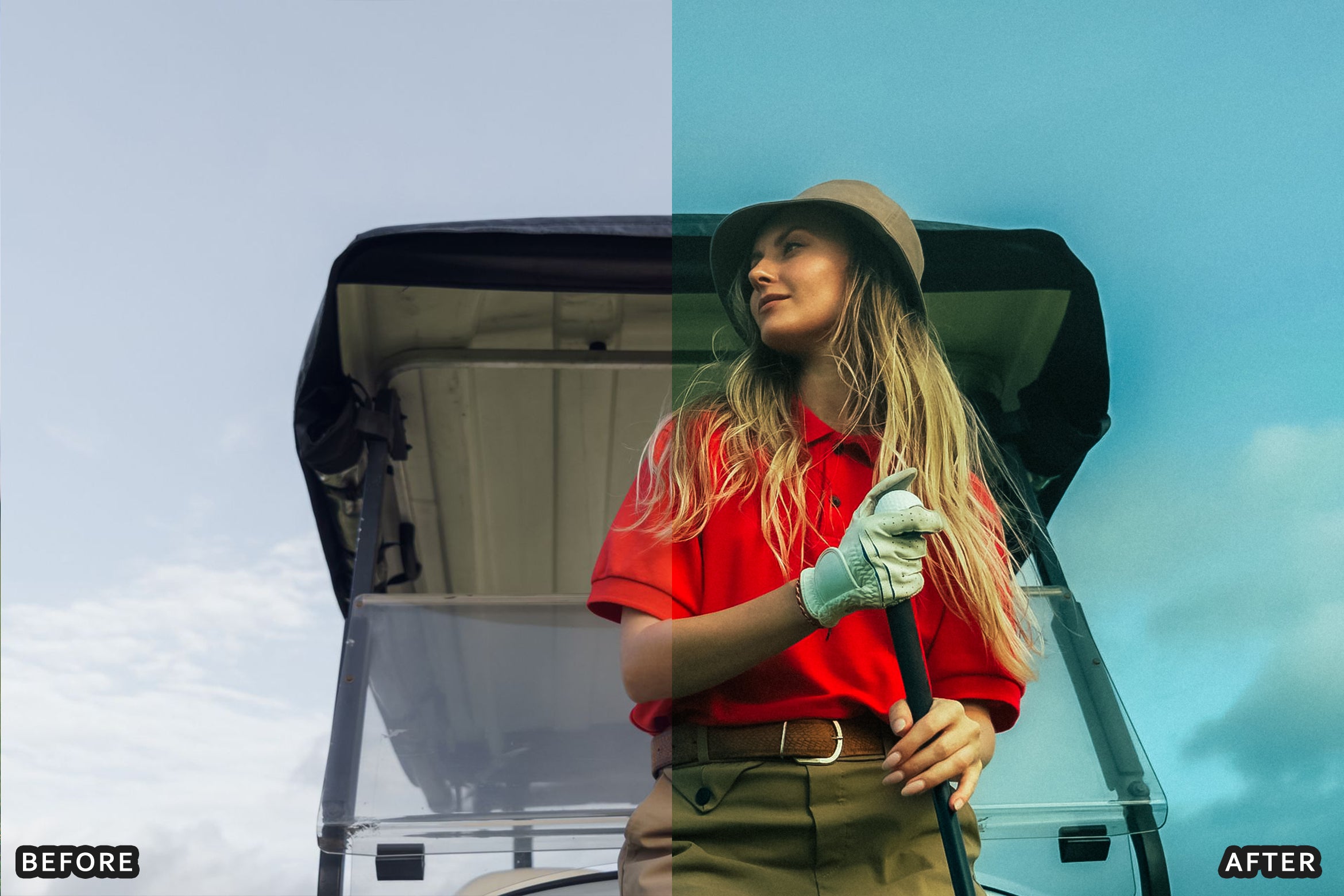AI-Optimized Golden Fairway Golf Lightroom Presets