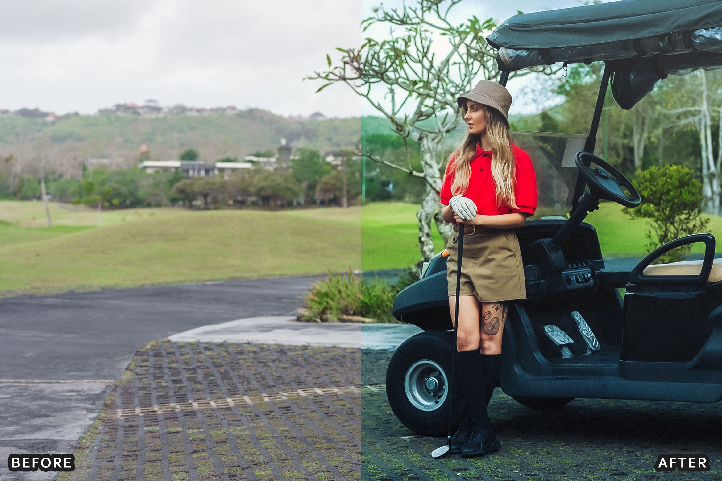AI-Optimized Golden Fairway Golf Lightroom Presets