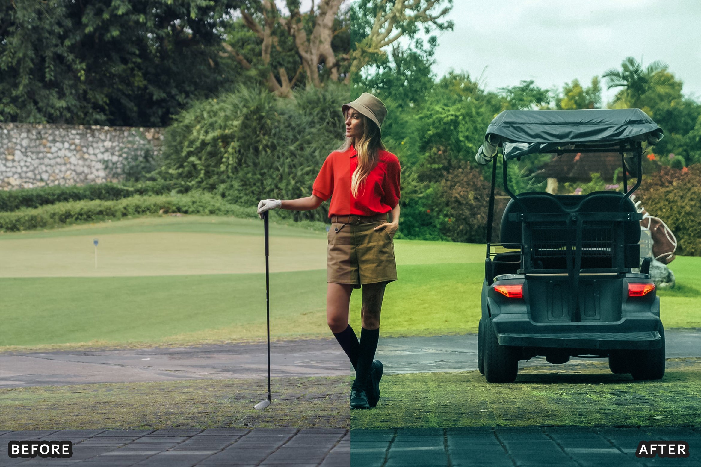 AI-Optimized Golden Fairway Golf Lightroom Presets