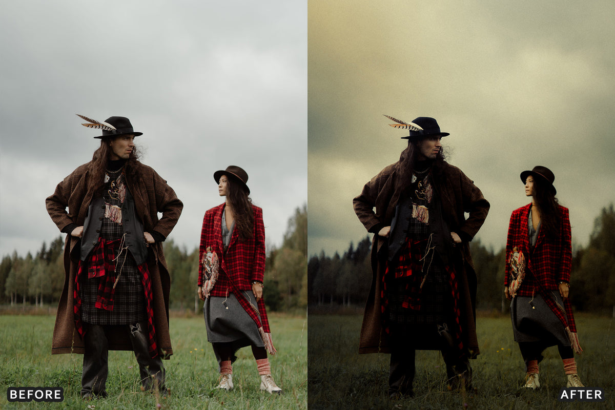 AI-Optimized Heritage Plaid Lightroom Presets